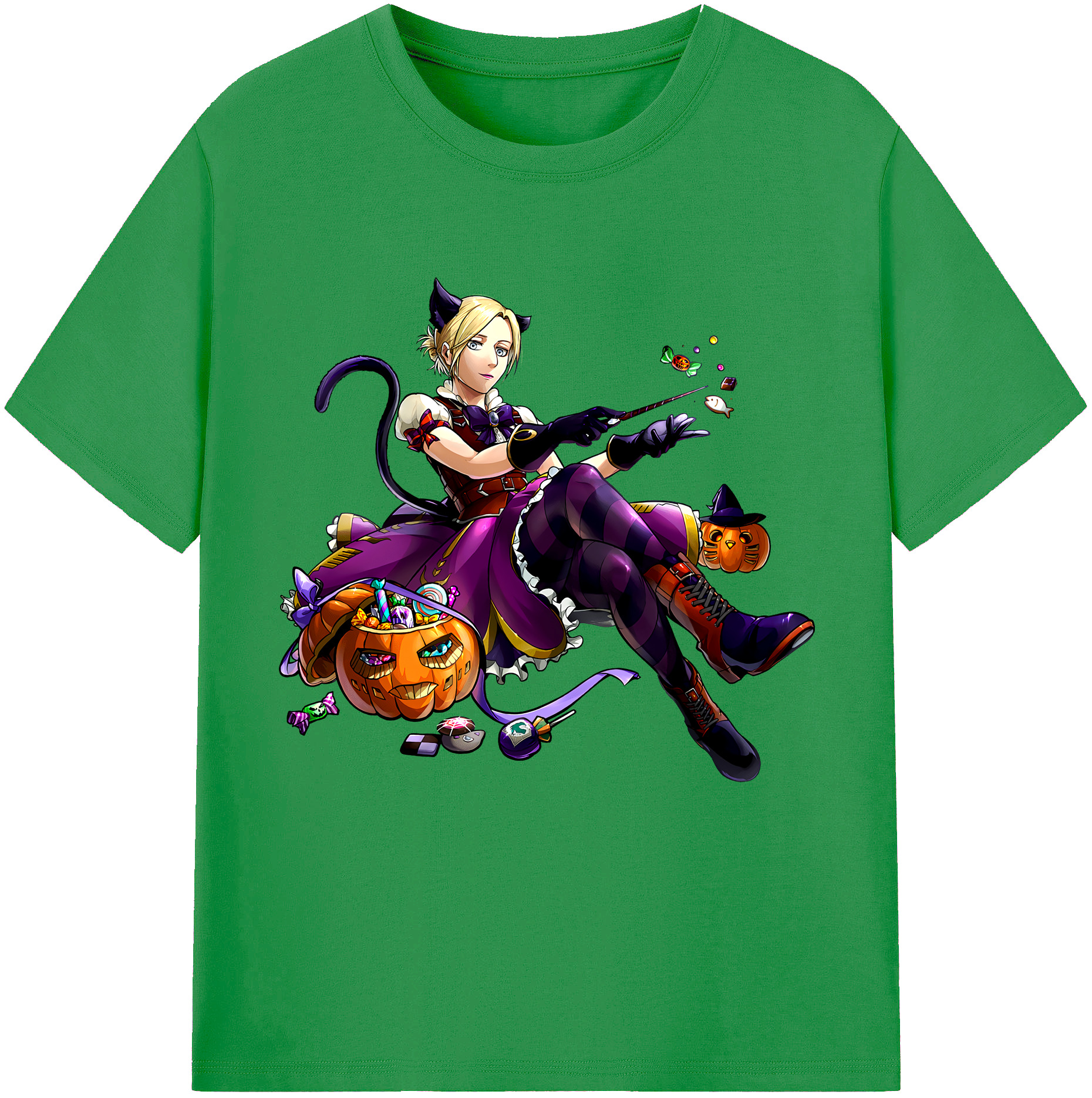 （画像用） 進撃の巨人 アニ・レオンハート Attack on Titan Annie Leonhart レディースカジュアルプリントTシャツ（綿100％）
