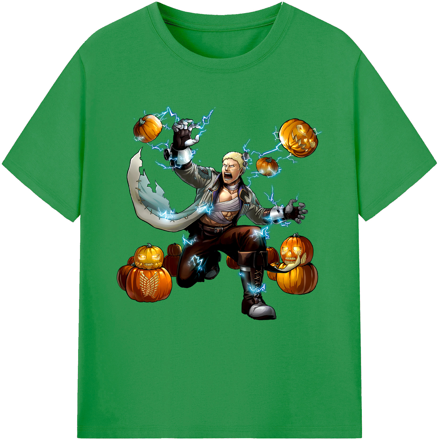（画像用） 進撃の巨人 ライナー・ブラウン Attack on Titan Reiner Braun レディースカジュアルプリントTシャツ（綿100％）
