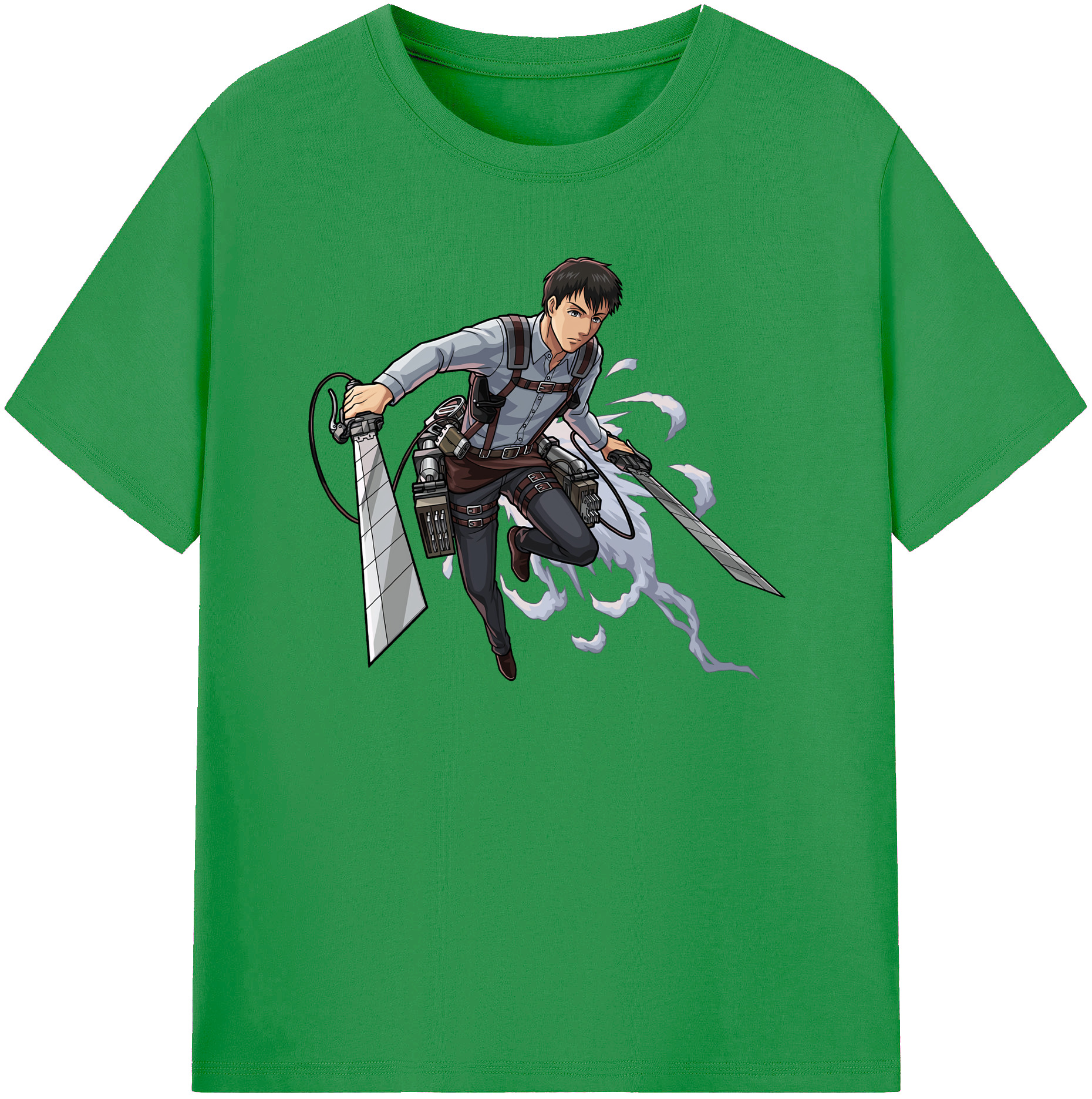 （画像用） 進撃の巨人 ベルトルト・フーバー Attack on Titan Bertholdt Hoover レディースカジュアルプリントTシャツ（綿100％）