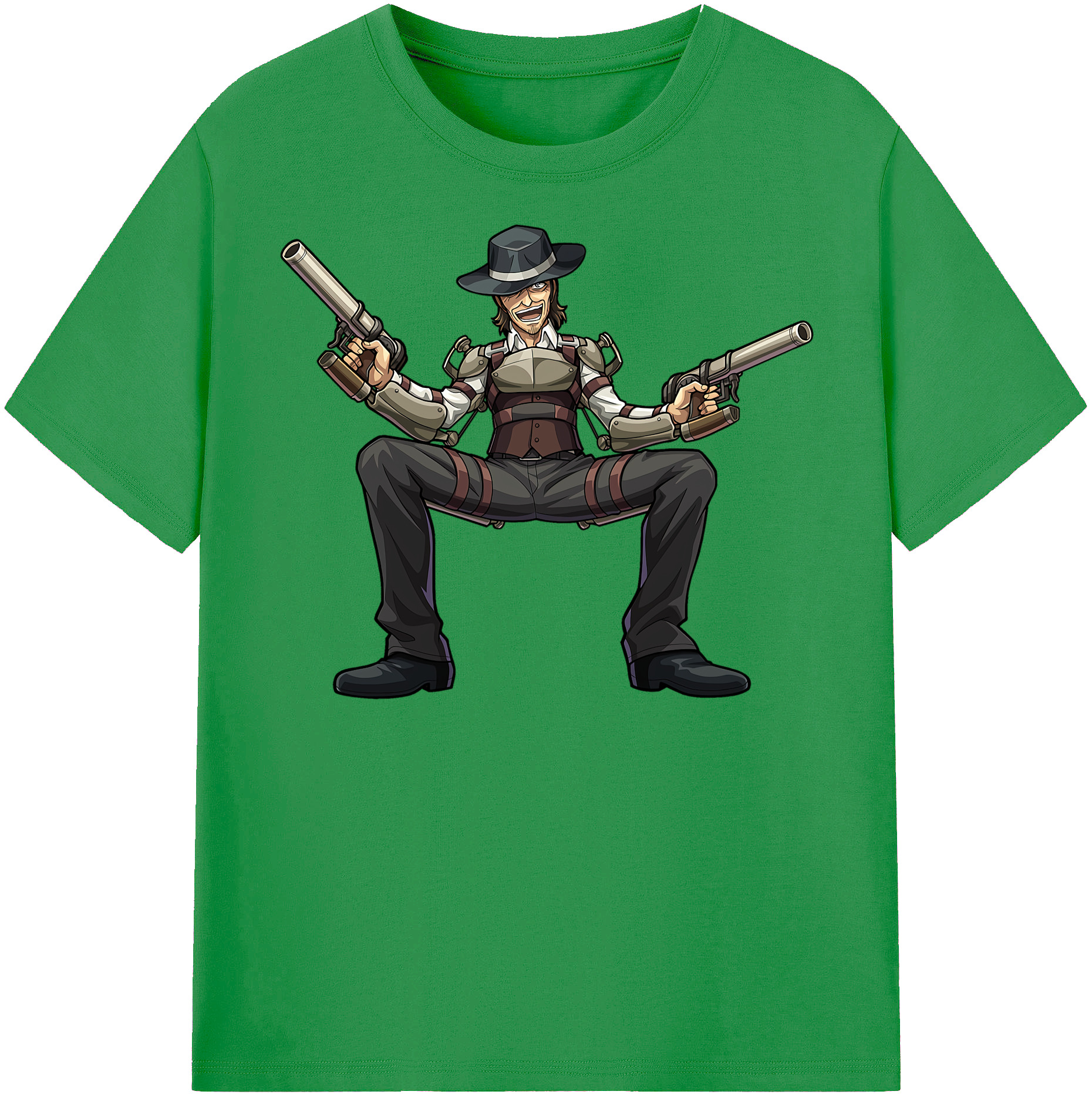 （画像用） 進撃の巨人 ケニー·アッカーマン Attack on Titan Kenny Ackerman レディースカジュアルプリントTシャツ（綿100％）