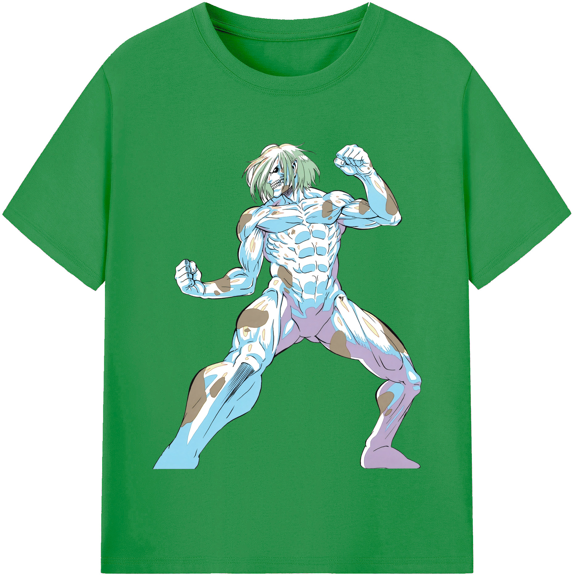 （画像用） 進撃の巨人 Attack on Titan レディースカジュアルプリントTシャツ（綿100％）
