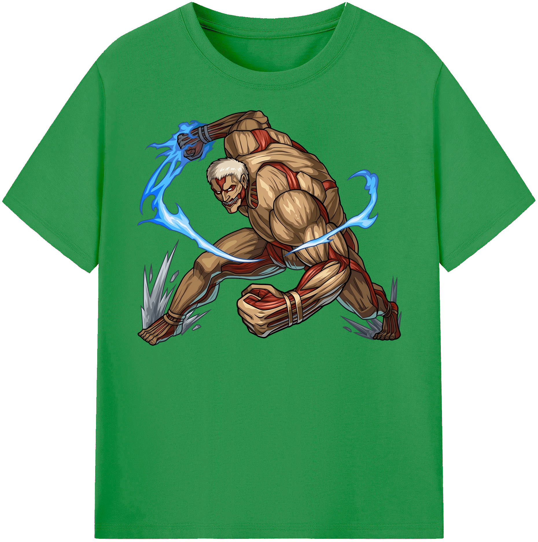 （画像用） 進撃の巨人 Attack on Titan レディースカジュアルプリントTシャツ（綿100％）