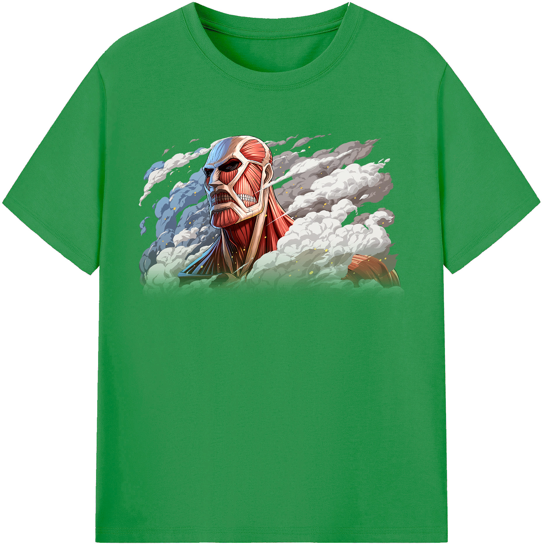 （画像用） 進撃の巨人 Attack on Titan レディースカジュアルプリントTシャツ（綿100％）