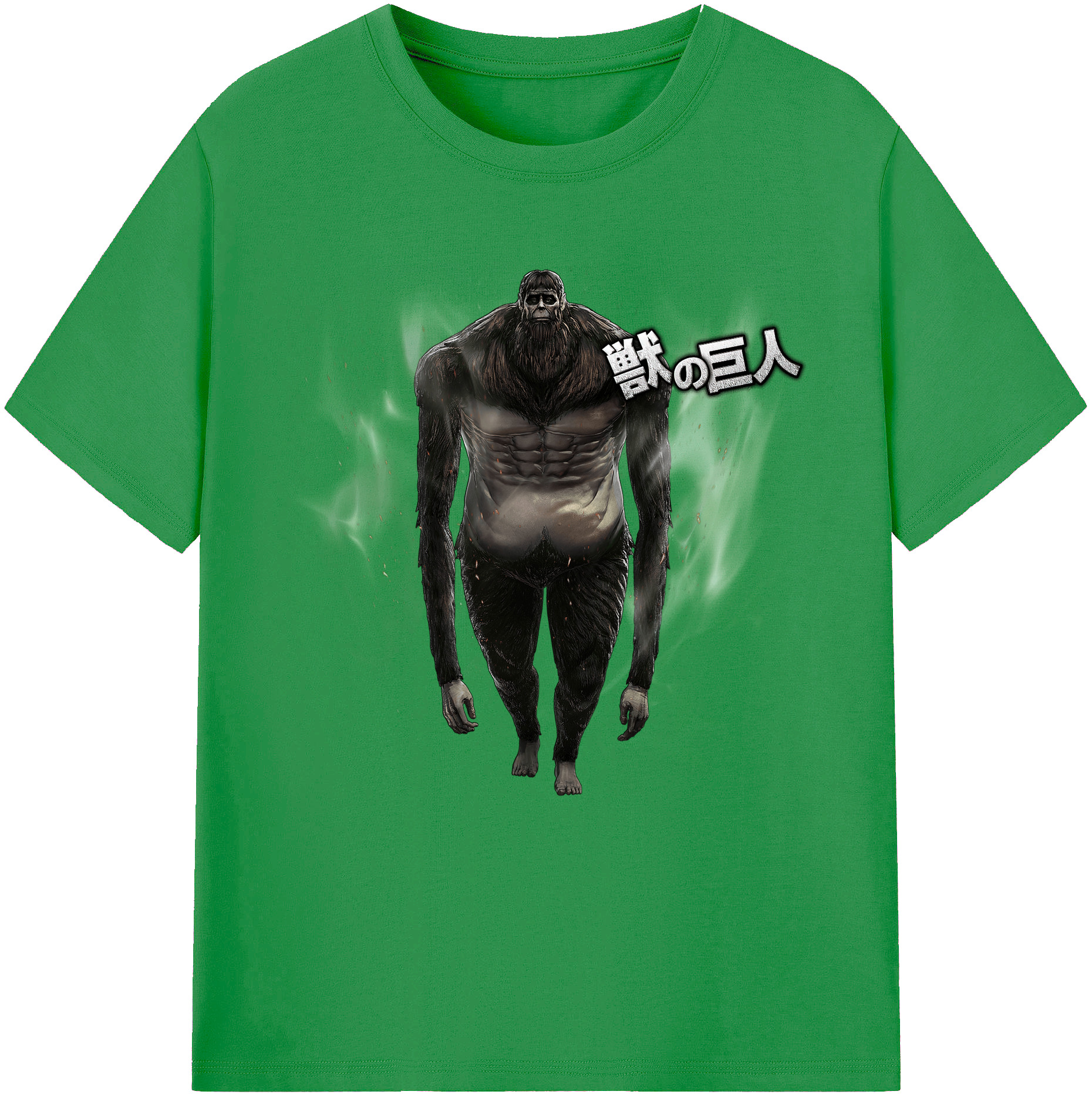 （画像用） 進撃の巨人 Attack on Titan レディースカジュアルプリントTシャツ（綿100％）