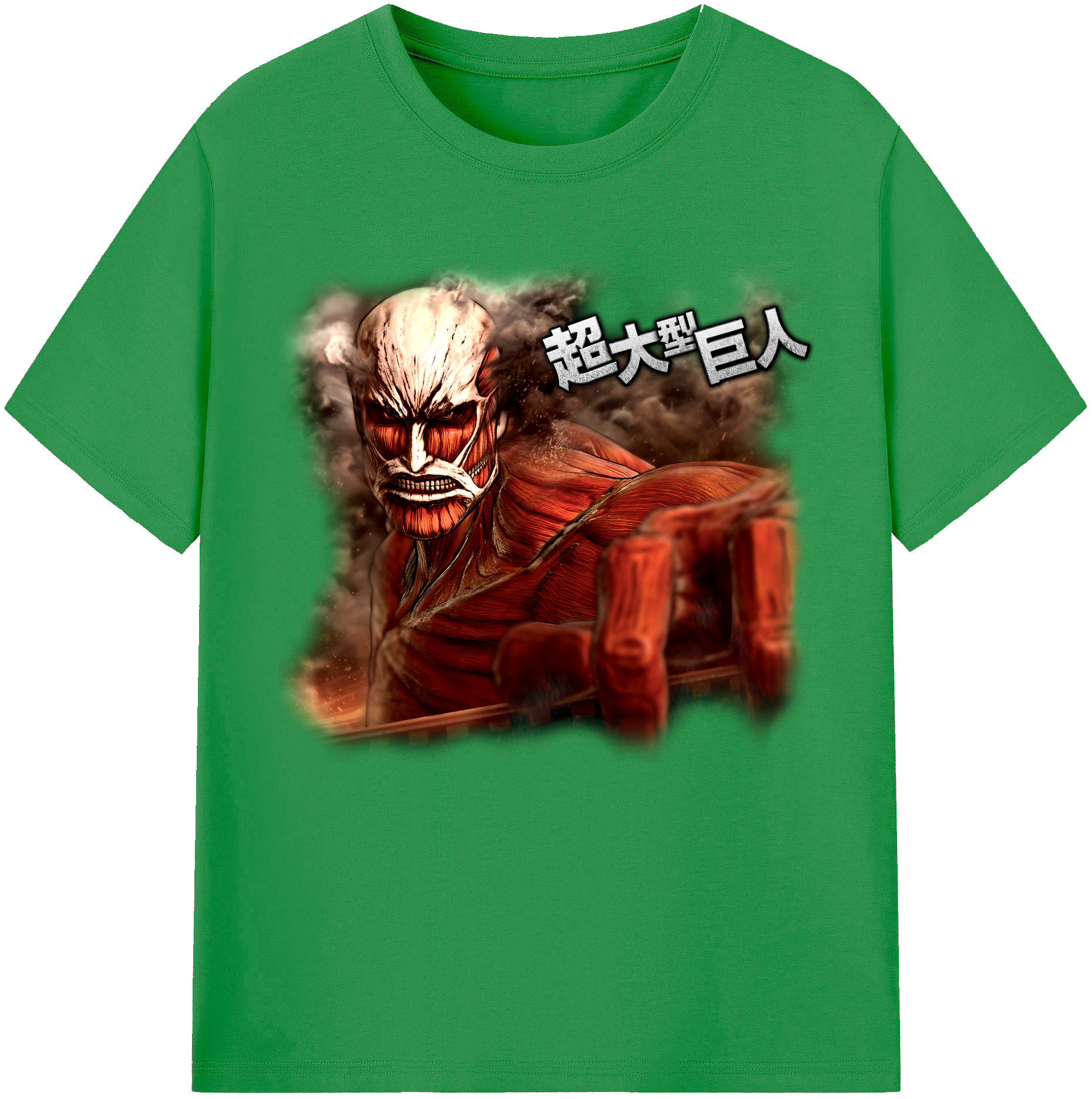 （画像用） 進撃の巨人 Attack on Titan レディースカジュアルプリントTシャツ（綿100％）