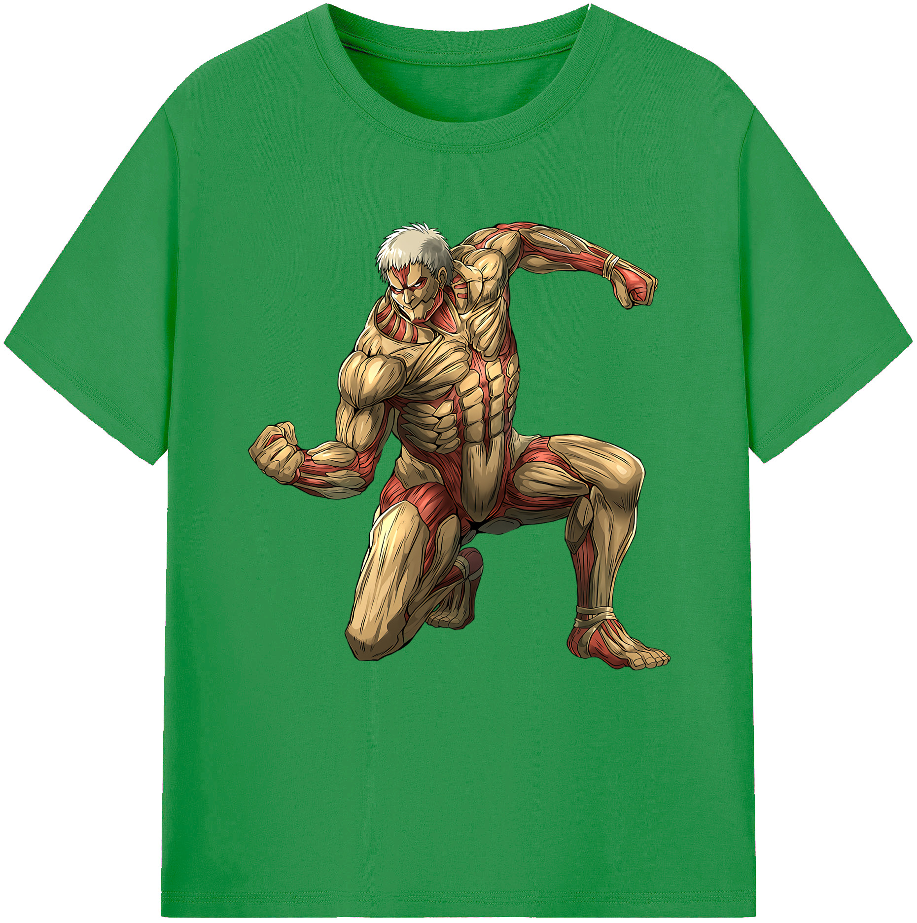 （画像用） 進撃の巨人 Attack on Titan レディースカジュアルプリントTシャツ（綿100％）
