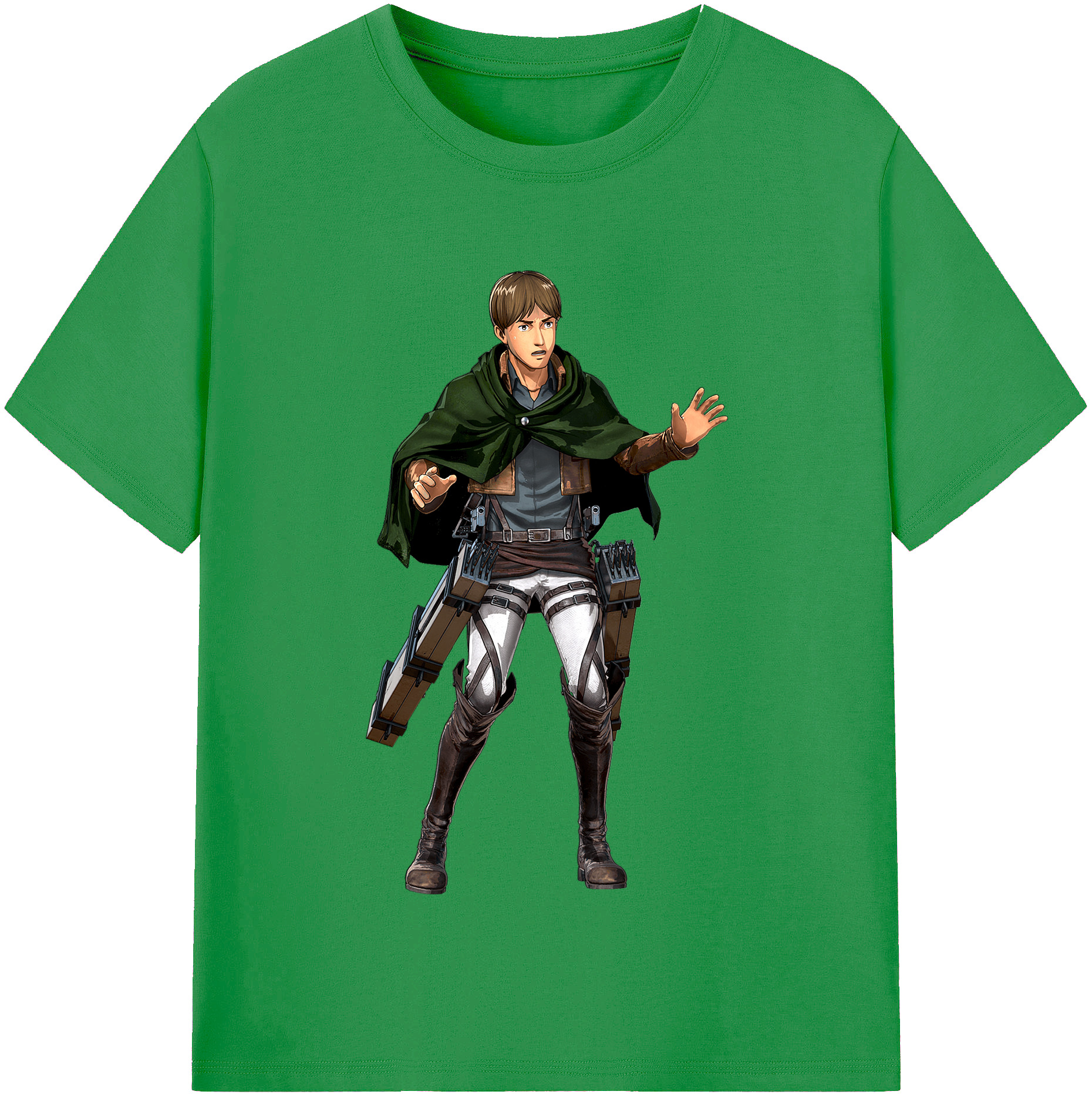 （画像用） 進撃の巨人 Attack on Titan レディースカジュアルプリントTシャツ（綿100％）