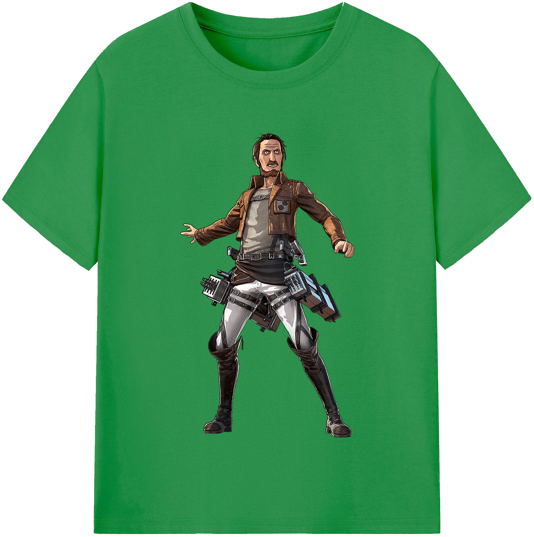 （画像用） 進撃の巨人 Attack on Titan レディースカジュアルプリントTシャツ（綿100％）