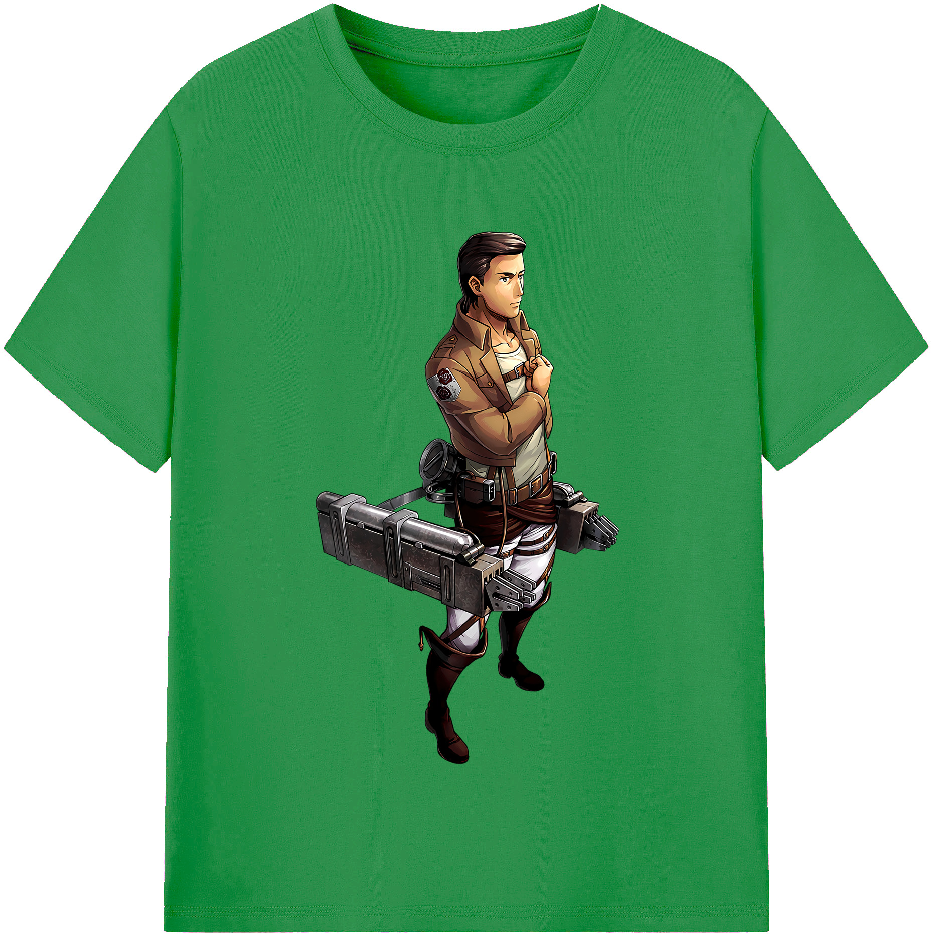（画像用） 進撃の巨人 Attack on Titan レディースカジュアルプリントTシャツ（綿100％）
