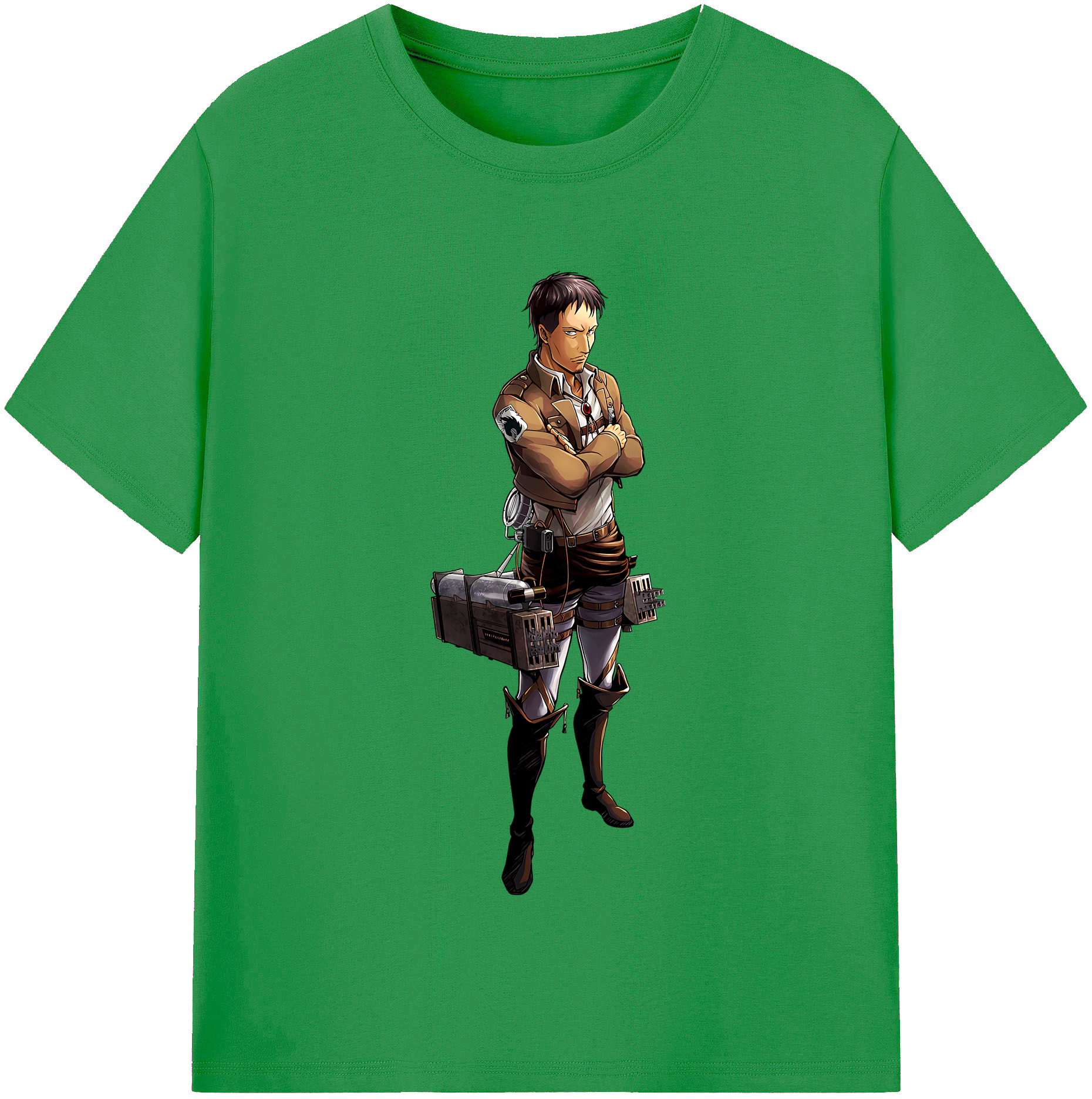 （画像用） 進撃の巨人 Attack on Titan レディースカジュアルプリントTシャツ（綿100％）