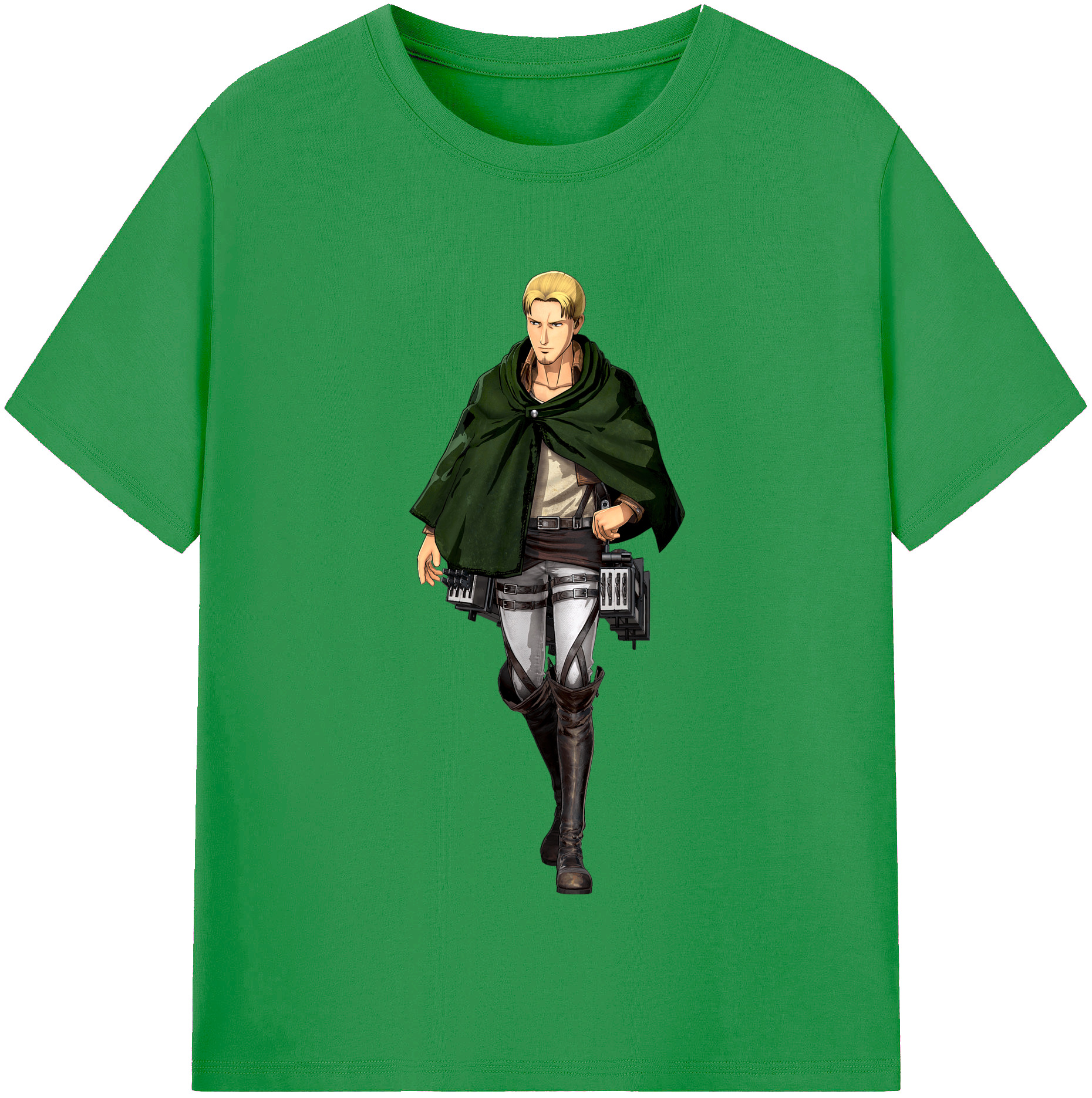 （画像用） 進撃の巨人 Attack on Titan レディースカジュアルプリントTシャツ（綿100％）