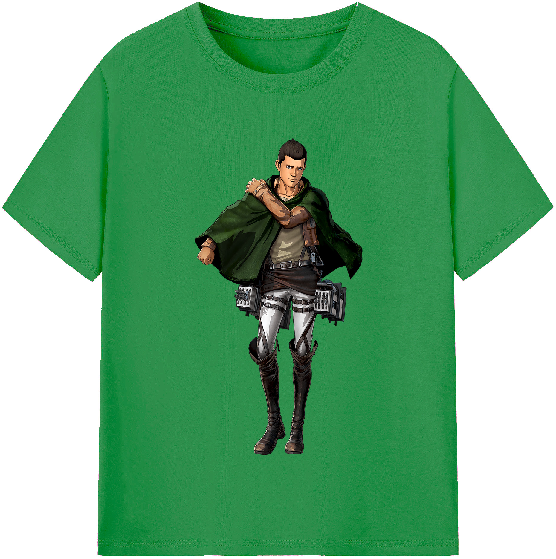（画像用） 進撃の巨人 Attack on Titan レディースカジュアルプリントTシャツ（綿100％）
