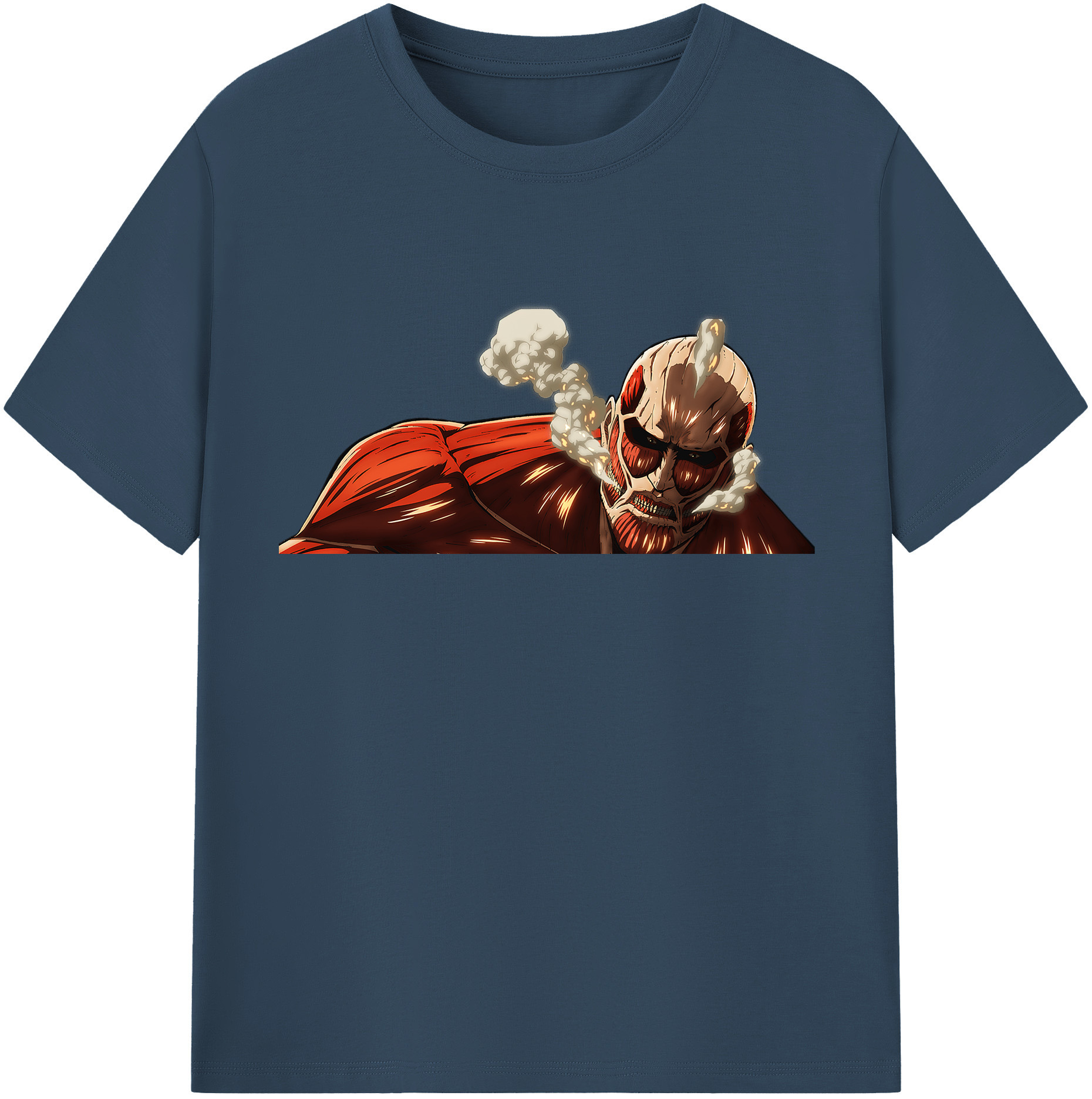 （画像用） 進撃の巨人 Attack on Titan レディースカジュアルプリントTシャツ（綿100％）