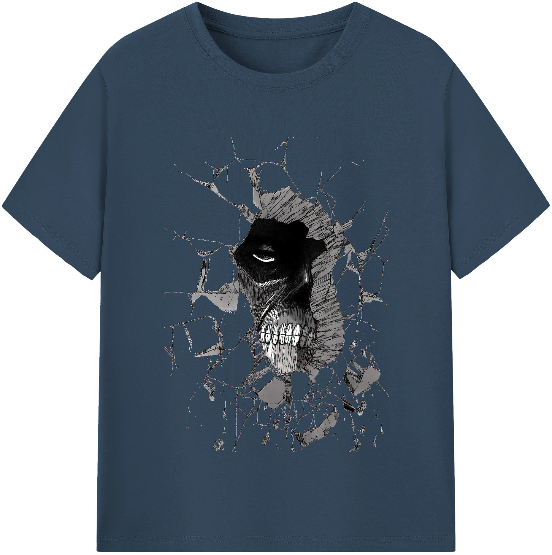 （画像用） 進撃の巨人 Attack on Titan レディースカジュアルプリントTシャツ（綿100％）