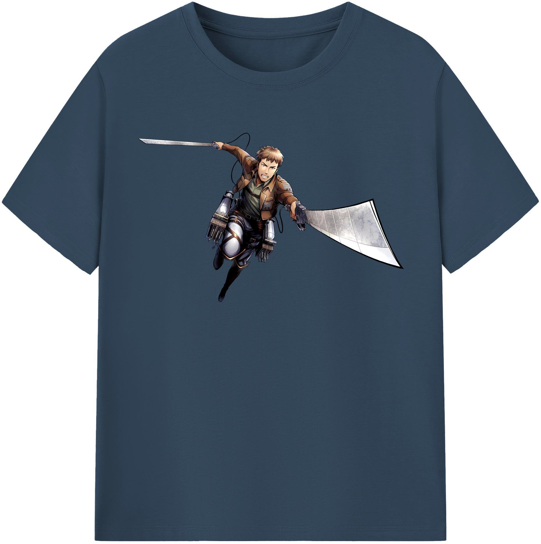 （画像用） 進撃の巨人 Attack on Titan レディースカジュアルプリントTシャツ（綿100％）