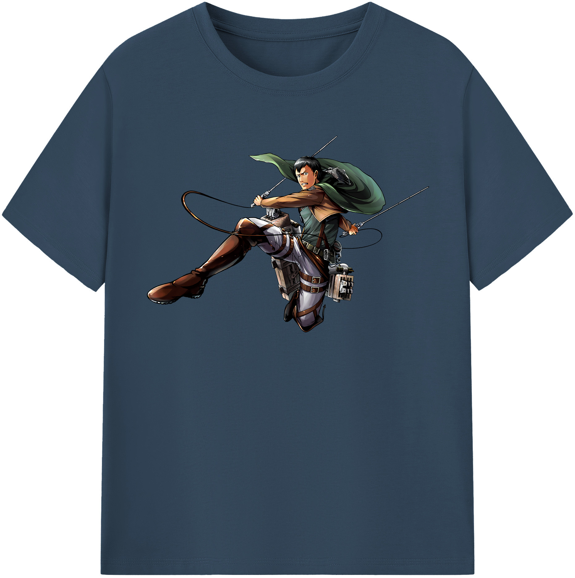 （画像用） 進撃の巨人 ベルトルト・フーバー Attack on Titan Bertholdt Hoover レディースカジュアルプリントTシャツ（綿100％）