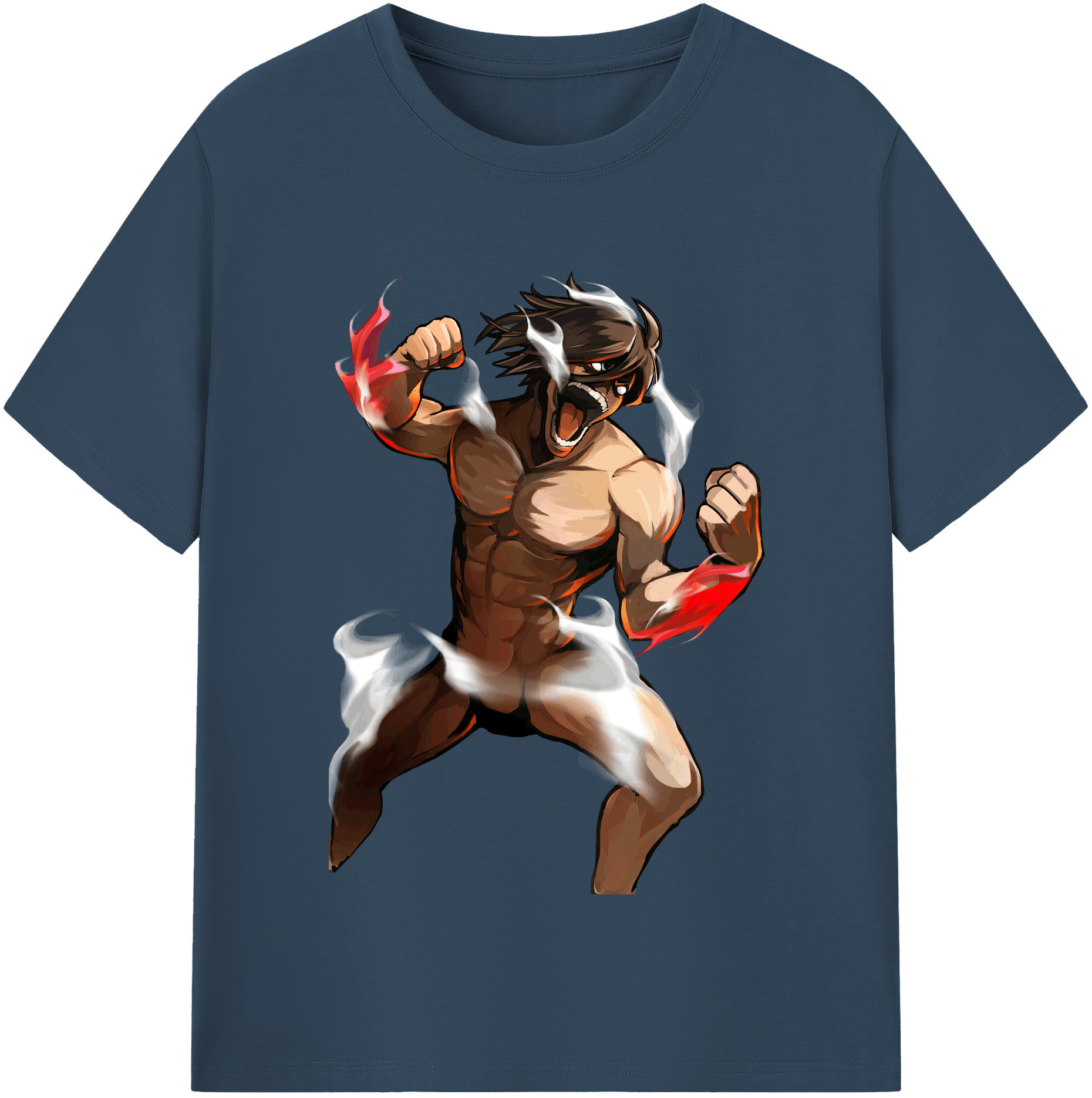 （画像用） 進撃の巨人 Attack on Titan レディースカジュアルプリントTシャツ（綿100％）