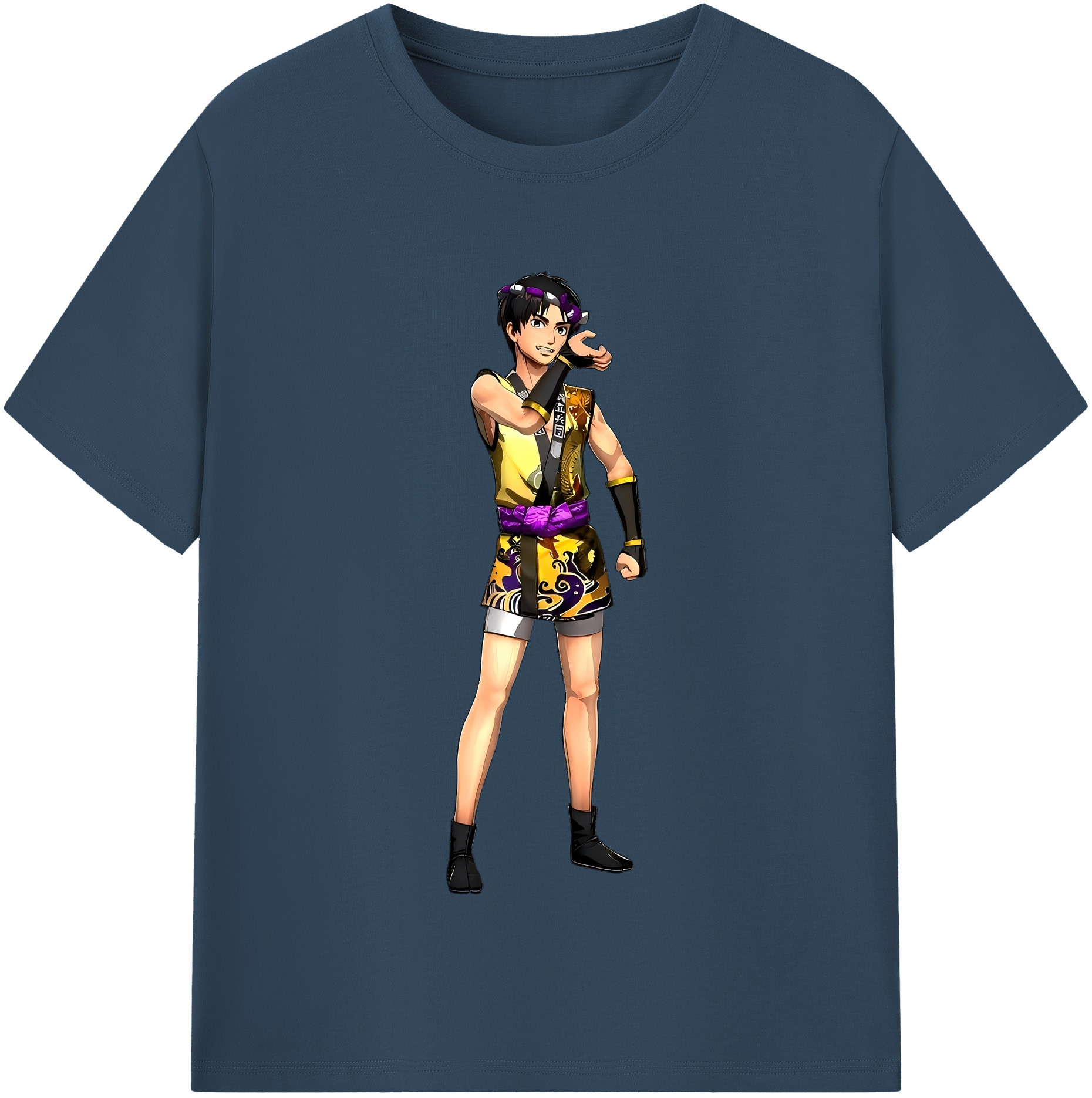 （画像用） 進撃の巨人 リヴァイ·アッカーマン Attack on Titan Levi Ackerman レディースカジュアルプリントTシャツ（綿100％）