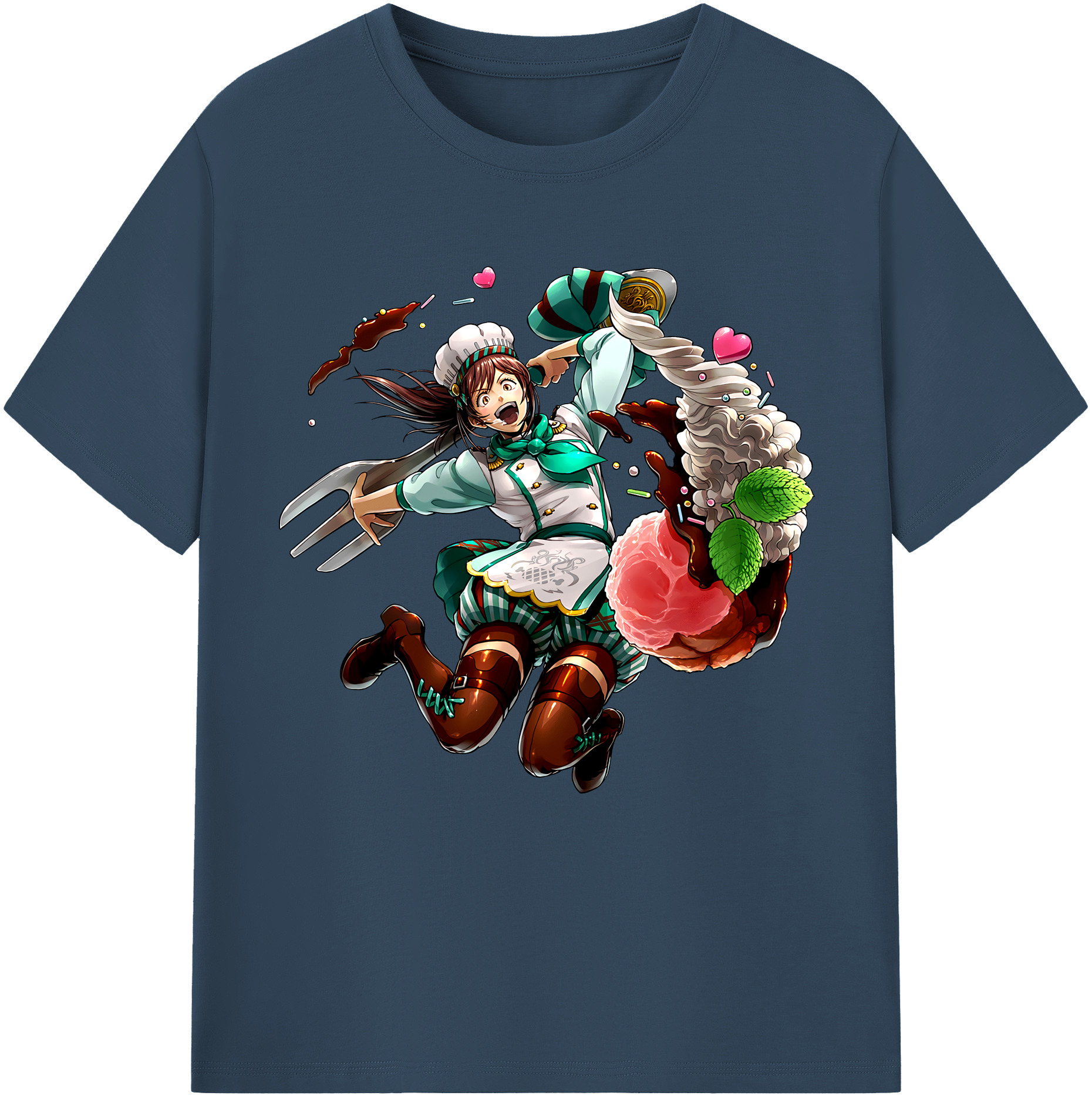 （画像用） 進撃の巨人 サシャ·ブラウス Attack on Titan Sasha Blaus レディースカジュアルプリントTシャツ（綿100％）