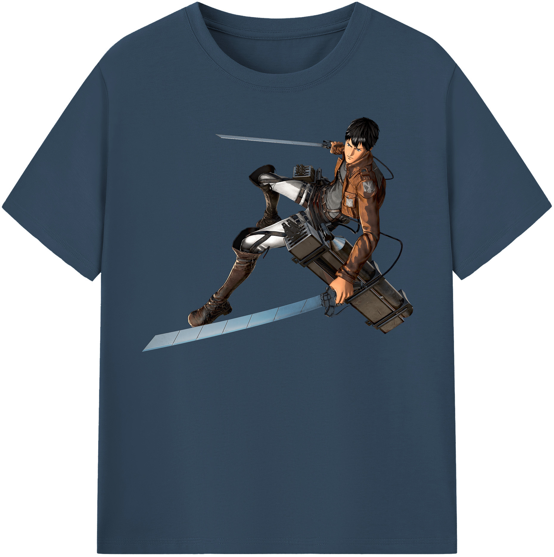 （画像用） 進撃の巨人 ベルトルト・フーバー Attack on Titan Bertholdt Hoover レディースカジュアルプリントTシャツ（綿100％）