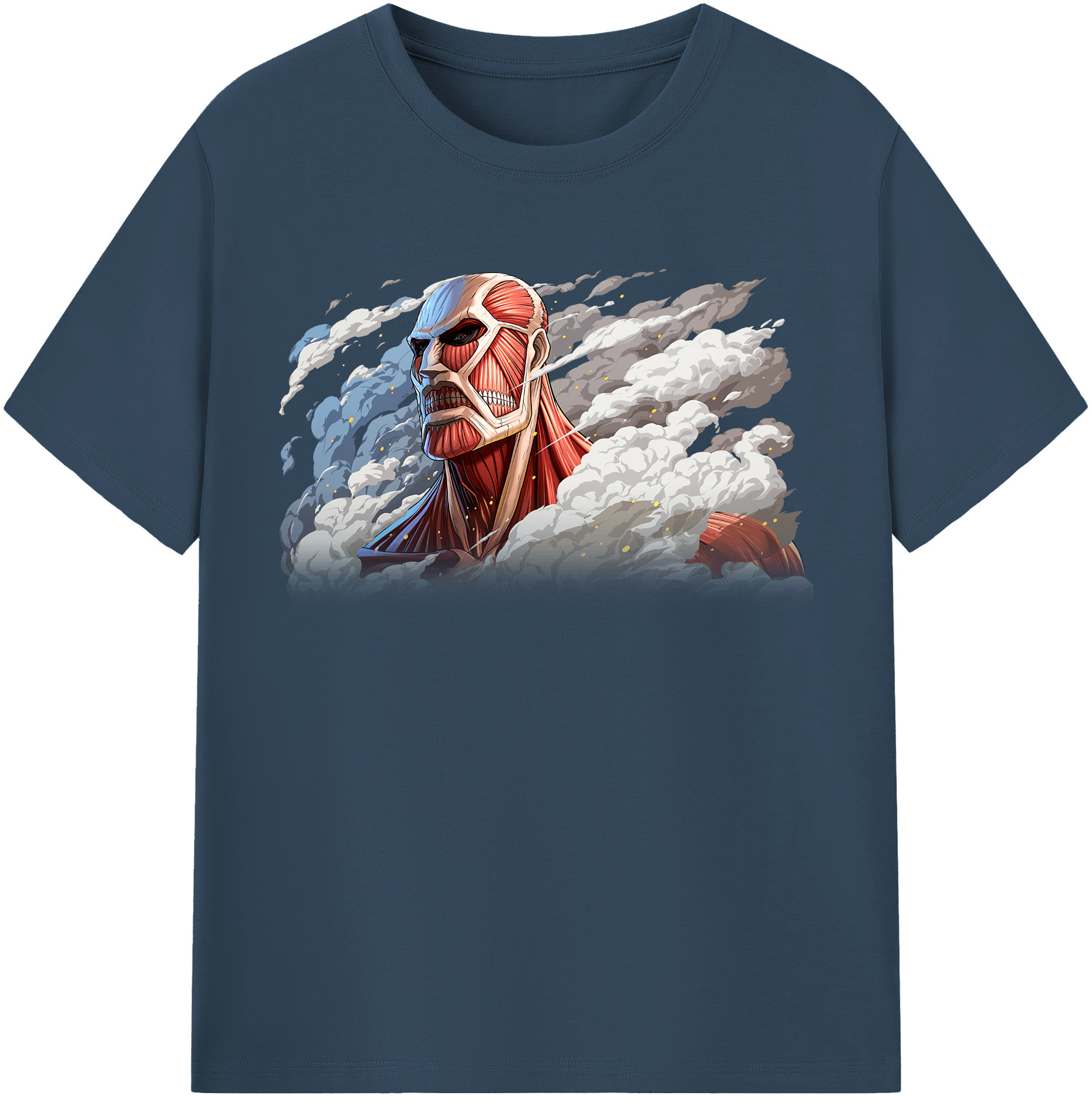 （画像用） 進撃の巨人 Attack on Titan レディースカジュアルプリントTシャツ（綿100％）