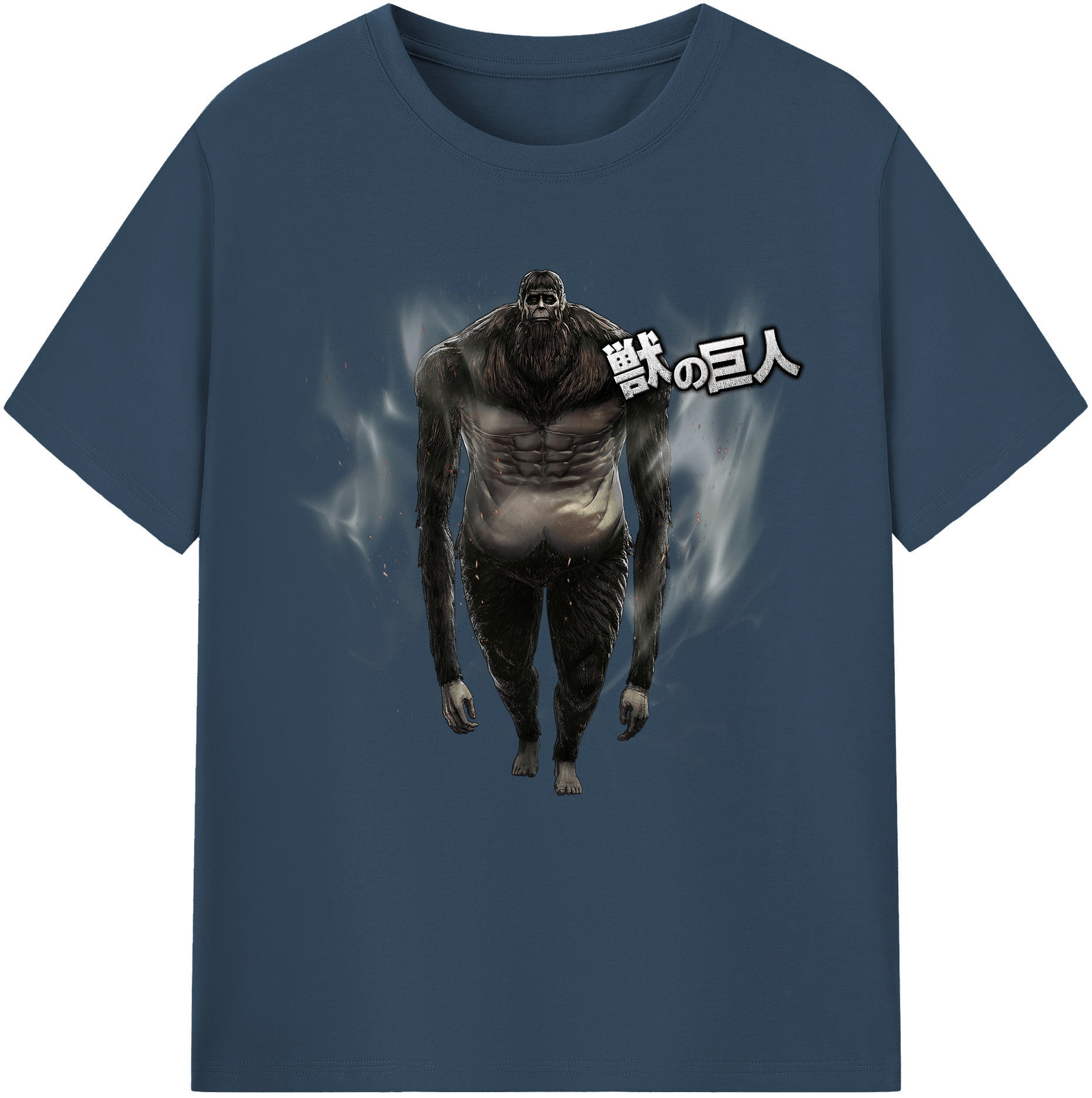（画像用） 進撃の巨人 Attack on Titan レディースカジュアルプリントTシャツ（綿100％）