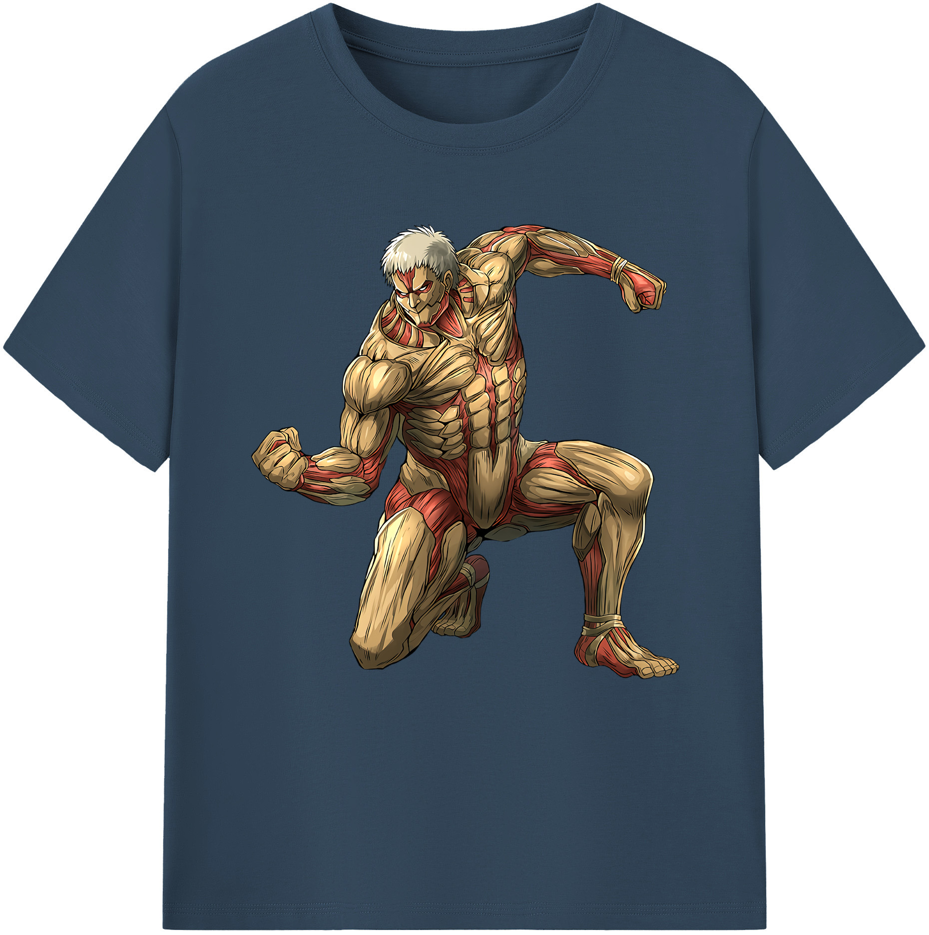 （画像用） 進撃の巨人 Attack on Titan レディースカジュアルプリントTシャツ（綿100％）