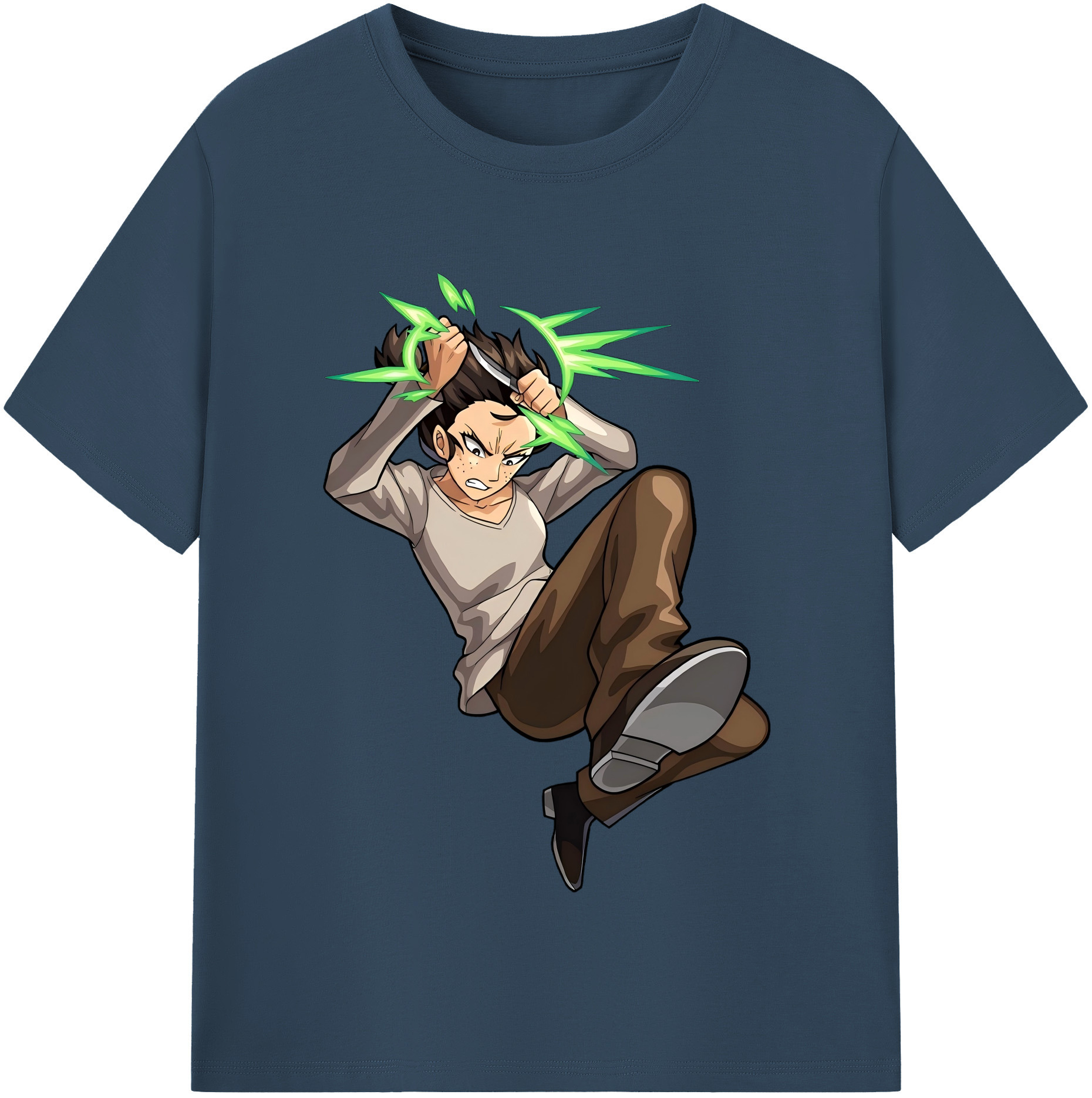 （画像用） 進撃の巨人 Attack on Titan レディースカジュアルプリントTシャツ（綿100％）
