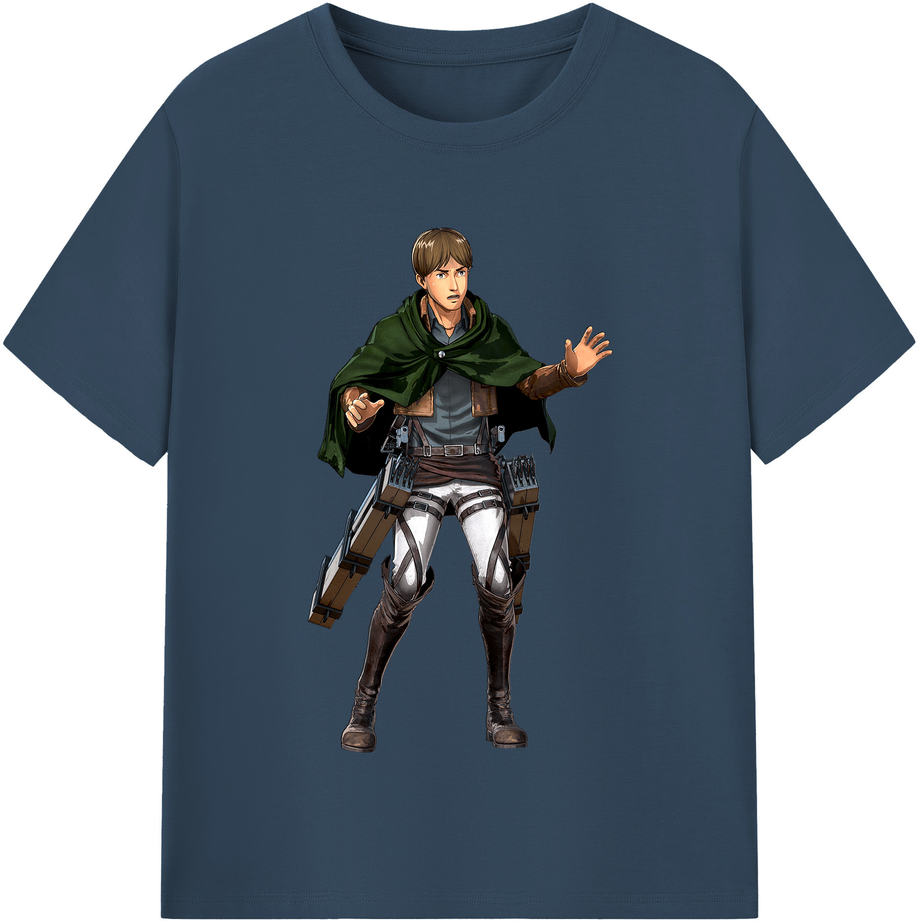 （画像用） 進撃の巨人 Attack on Titan レディースカジュアルプリントTシャツ（綿100％）