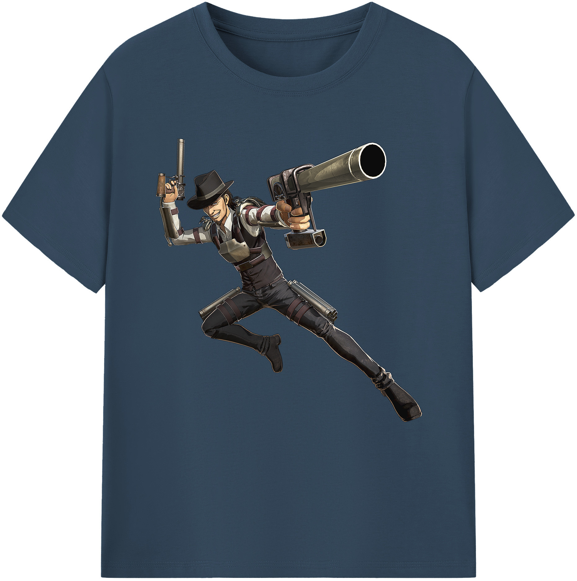 （画像用） 進撃の巨人 Attack on Titan レディースカジュアルプリントTシャツ（綿100％）