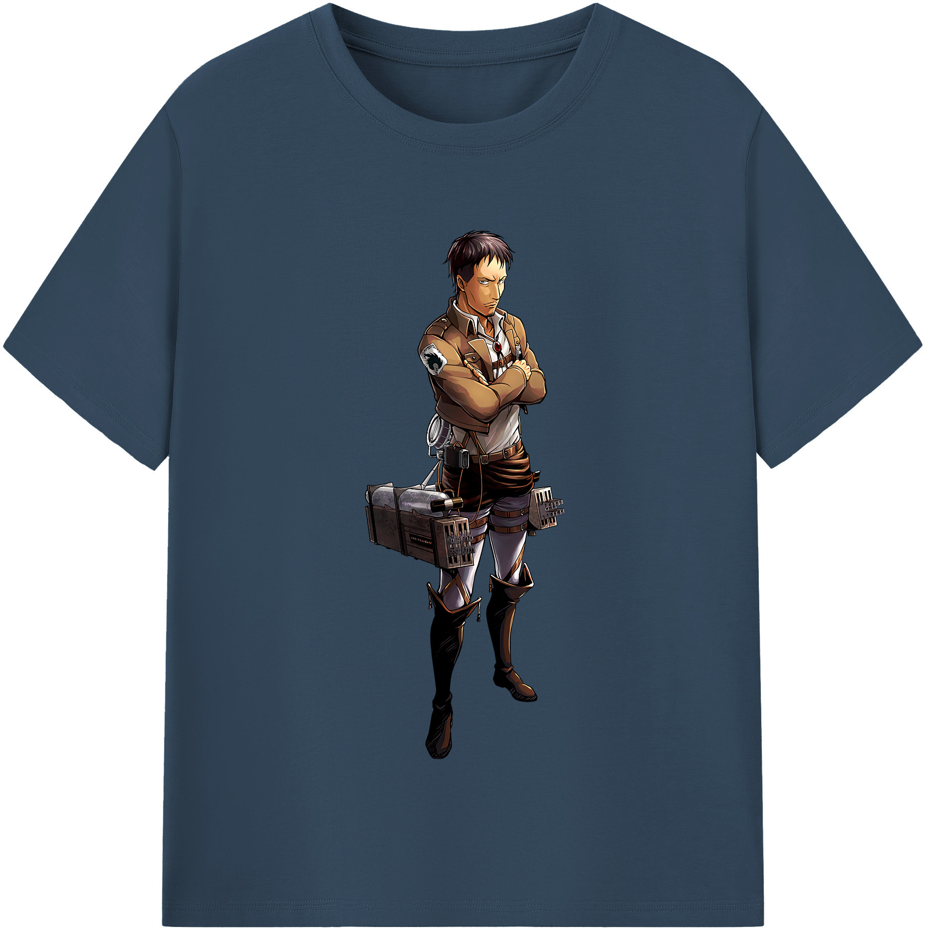 （画像用） 進撃の巨人 Attack on Titan レディースカジュアルプリントTシャツ（綿100％）