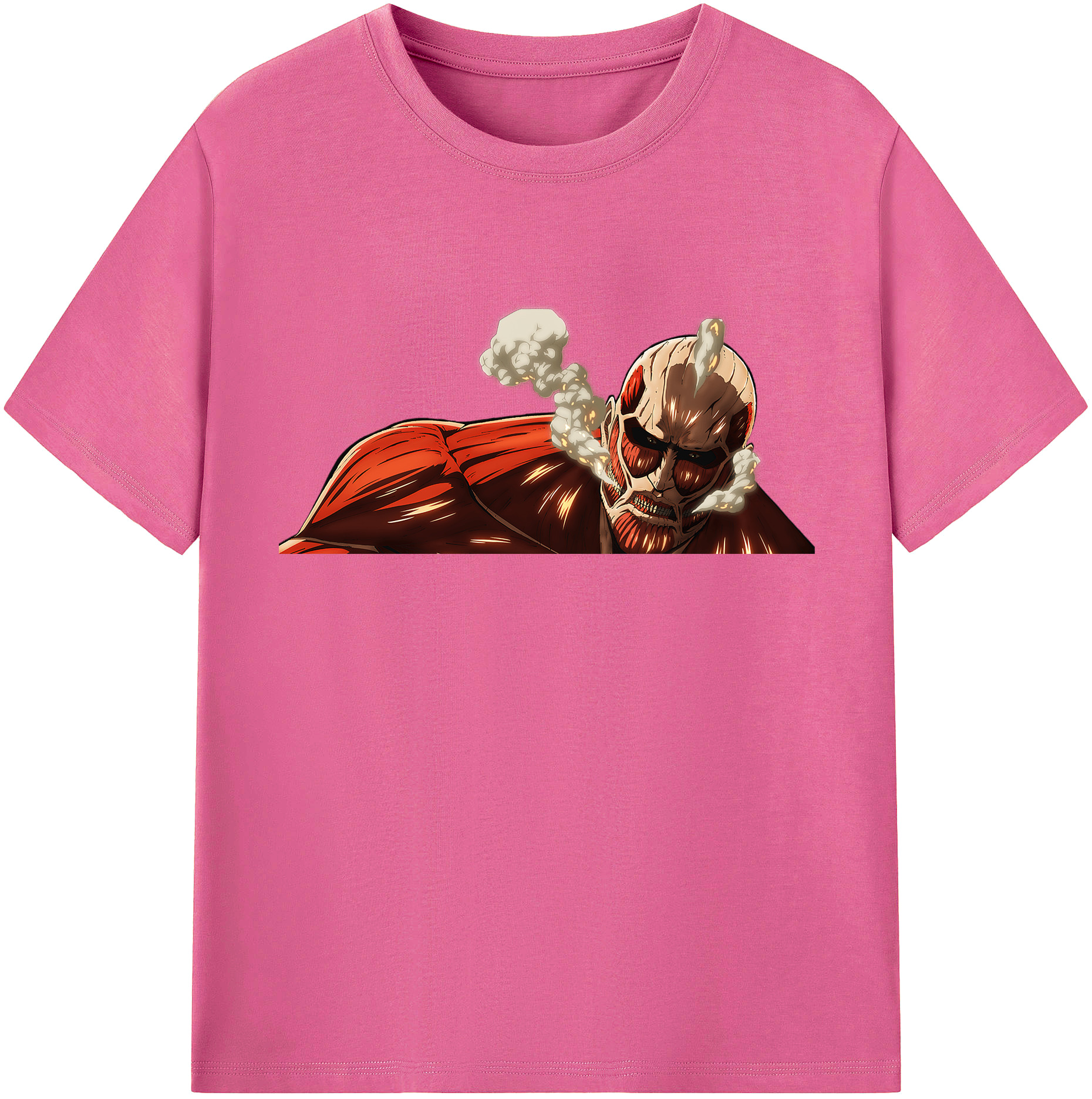 （画像用） 進撃の巨人 Attack on Titan レディースカジュアルプリントTシャツ（綿100％）