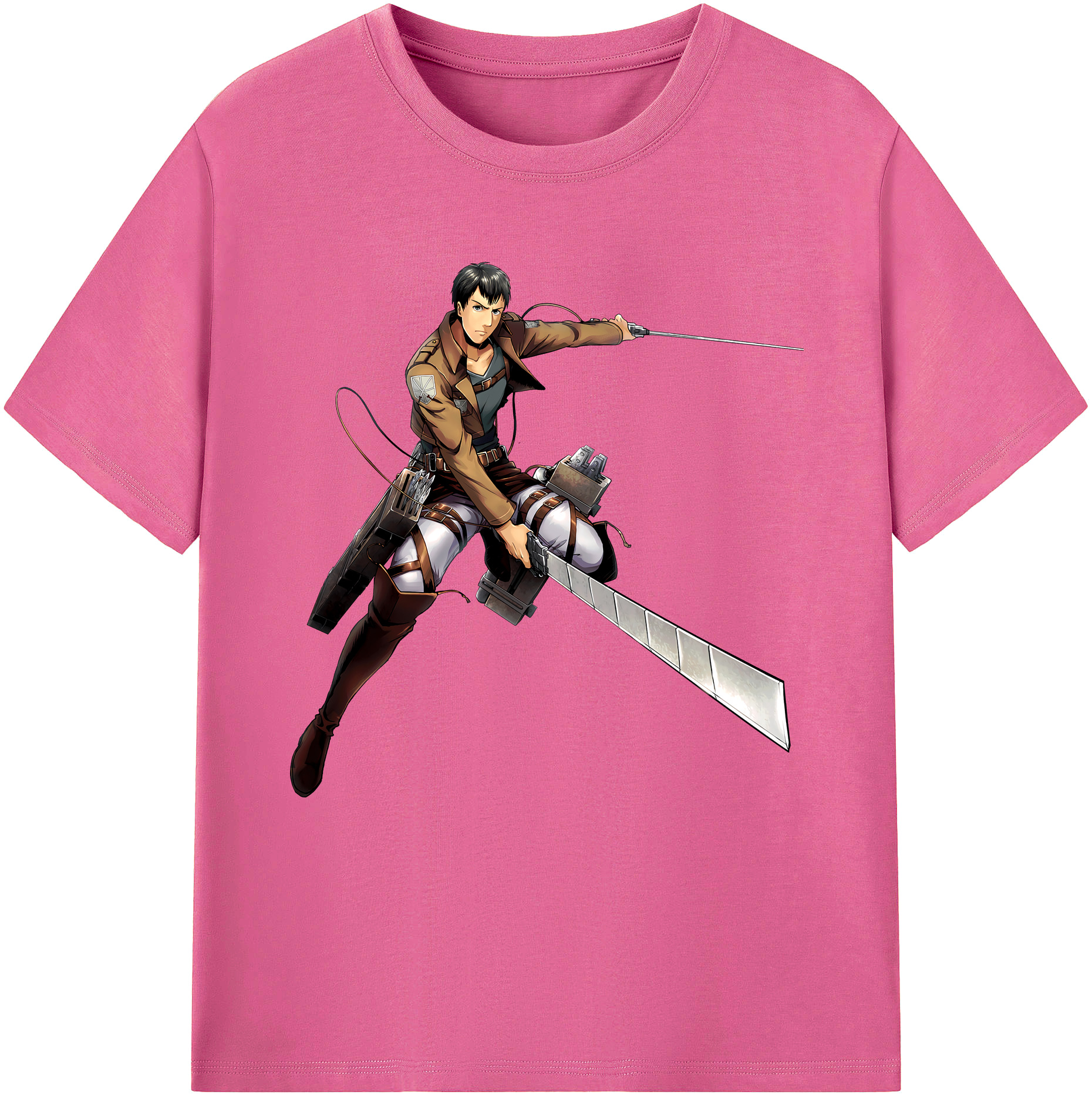 （画像用） 進撃の巨人 ベルトルト・フーバー Attack on Titan Bertholdt Hoover レディースカジュアルプリントTシャツ（綿100％）