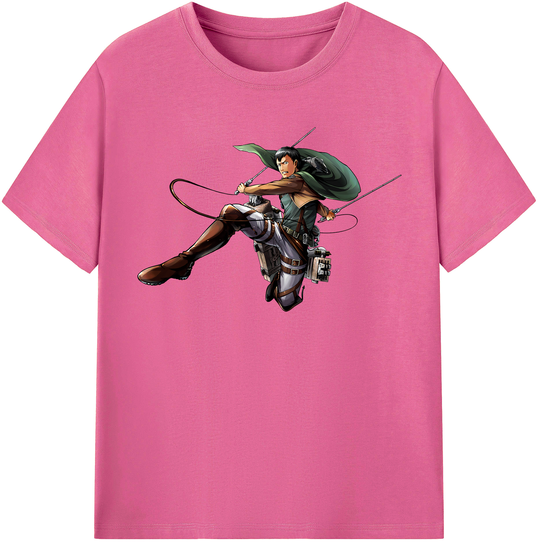 （画像用） 進撃の巨人 ベルトルト・フーバー Attack on Titan Bertholdt Hoover レディースカジュアルプリントTシャツ（綿100％）