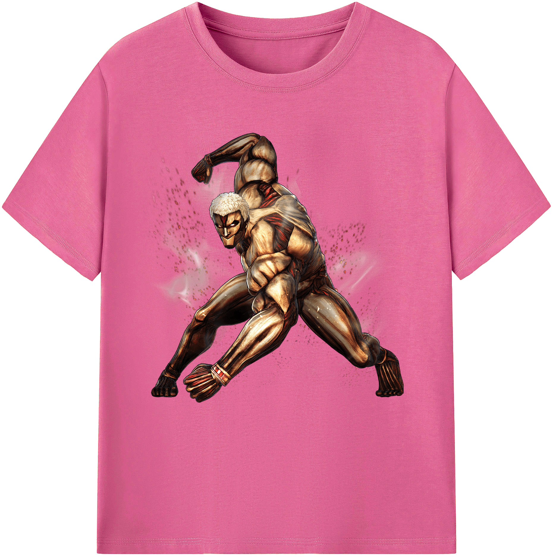 （画像用） 進撃の巨人 Attack on Titan レディースカジュアルプリントTシャツ（綿100％）