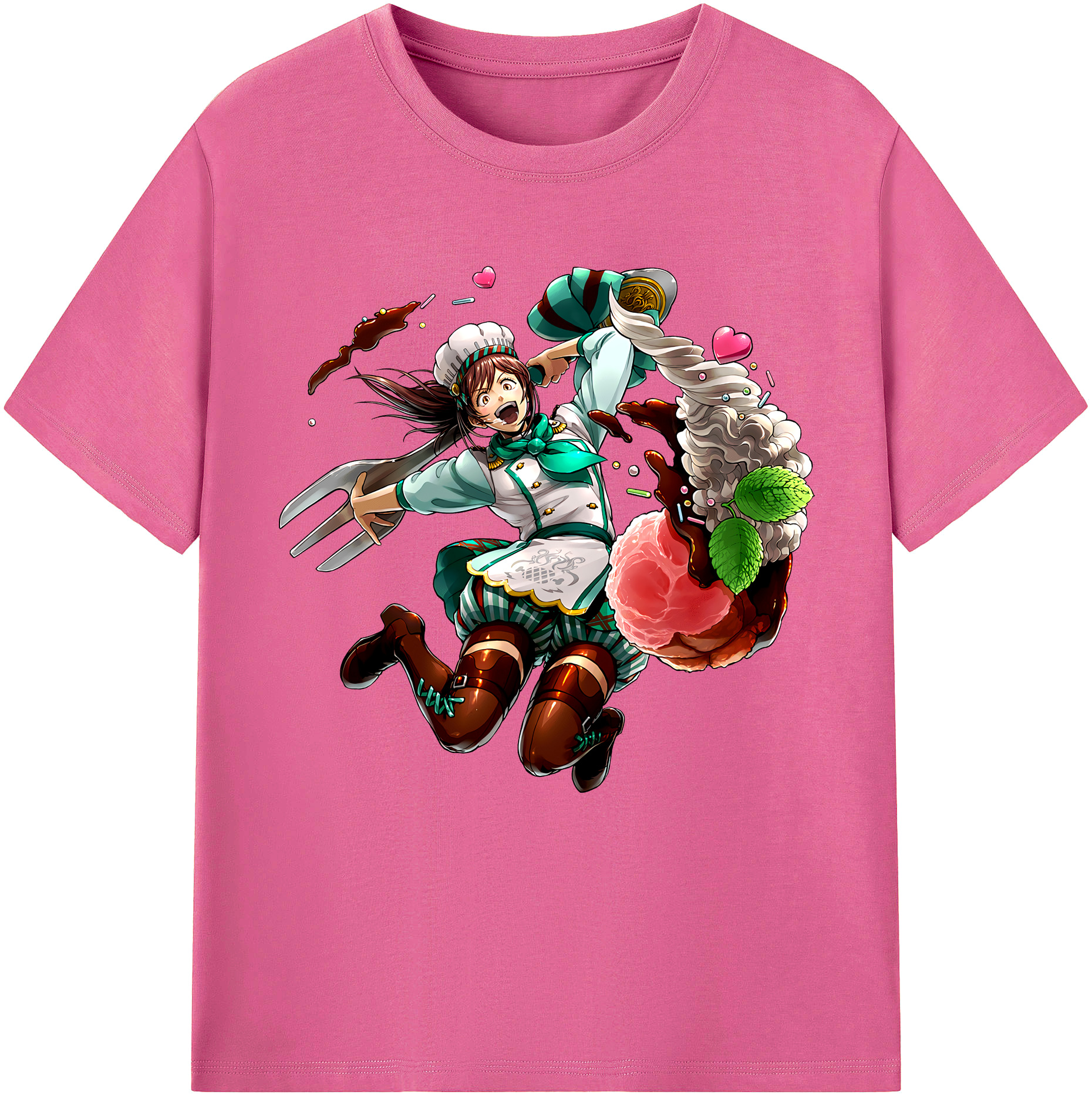 （画像用） 進撃の巨人 サシャ·ブラウス Attack on Titan Sasha Blaus レディースカジュアルプリントTシャツ（綿100％）