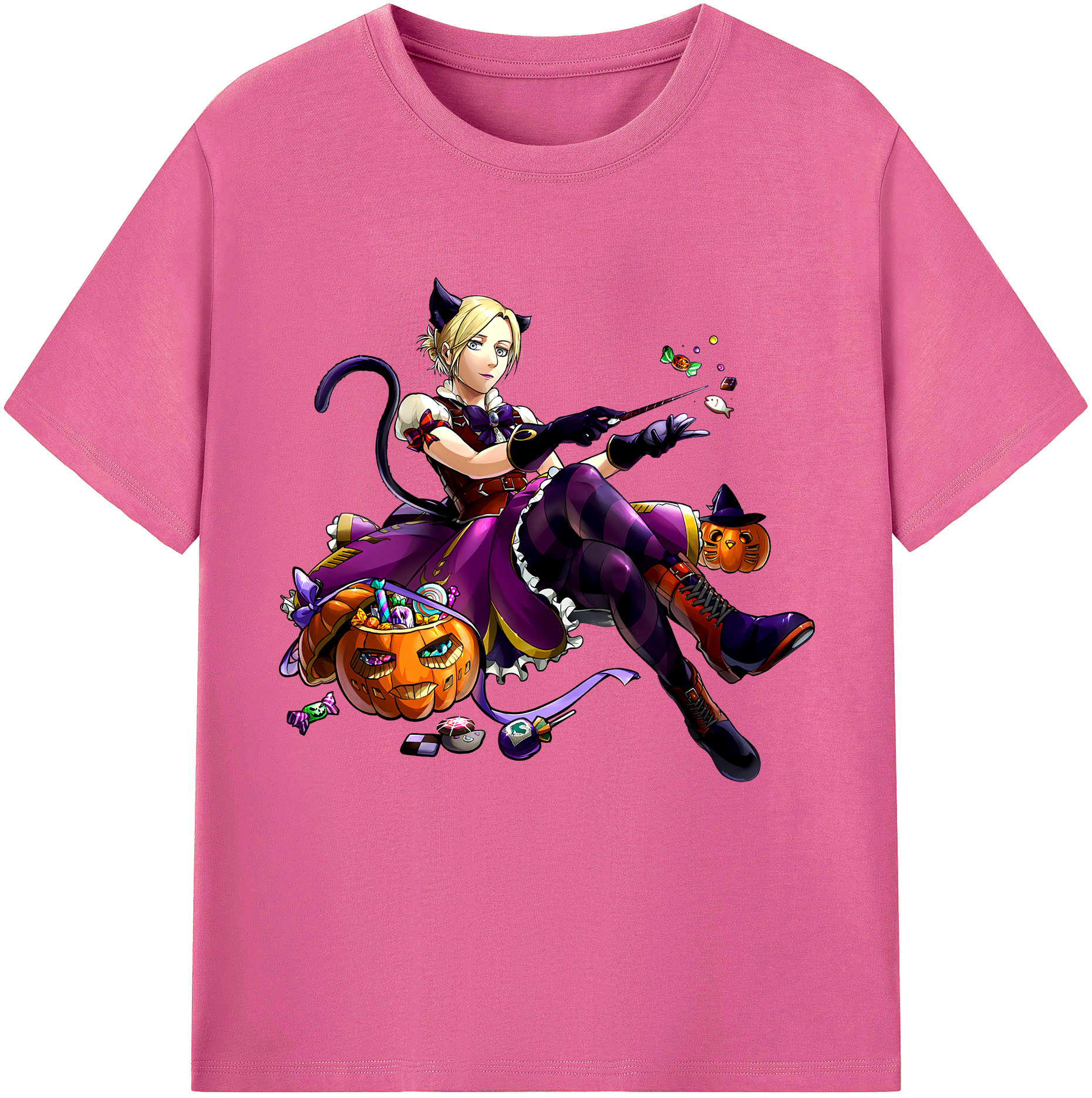 （画像用） 進撃の巨人 アニ・レオンハート Attack on Titan Annie Leonhart レディースカジュアルプリントTシャツ（綿100％）