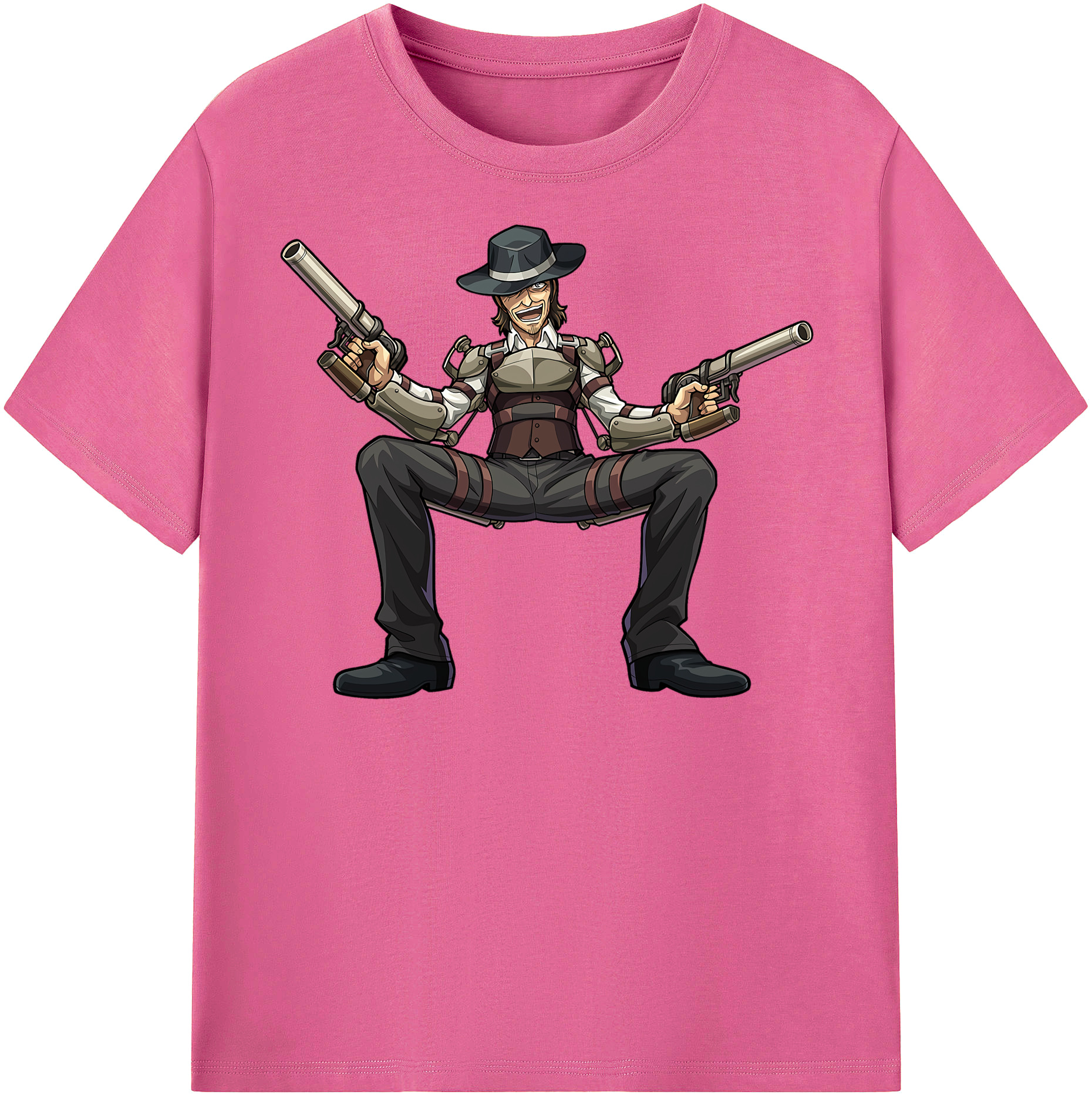 （画像用） 進撃の巨人 ケニー·アッカーマン Attack on Titan Kenny Ackerman レディースカジュアルプリントTシャツ（綿100％）