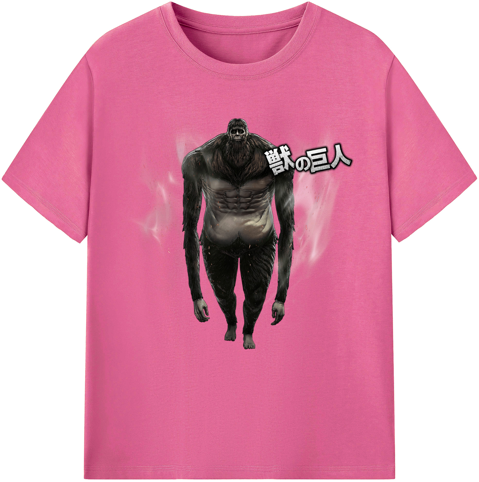 （画像用） 進撃の巨人 Attack on Titan レディースカジュアルプリントTシャツ（綿100％）