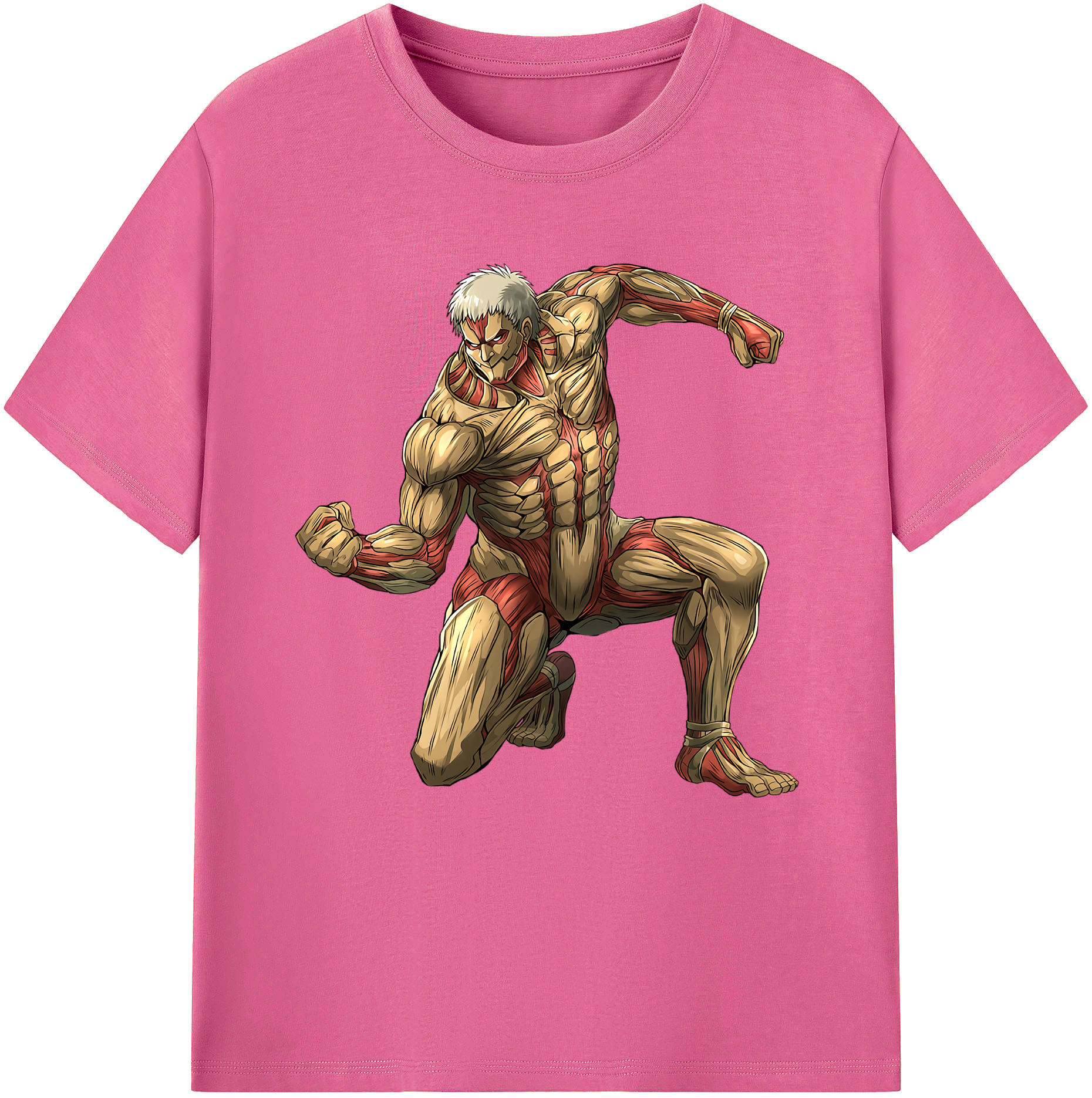（画像用） 進撃の巨人 Attack on Titan レディースカジュアルプリントTシャツ（綿100％）