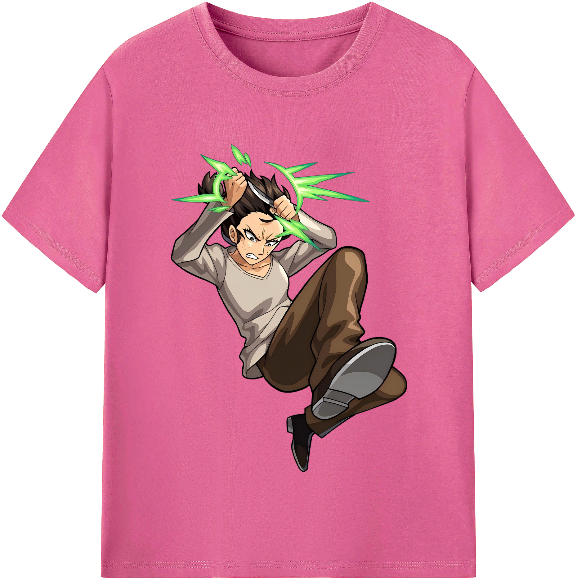 （画像用） 進撃の巨人 Attack on Titan レディースカジュアルプリントTシャツ（綿100％）