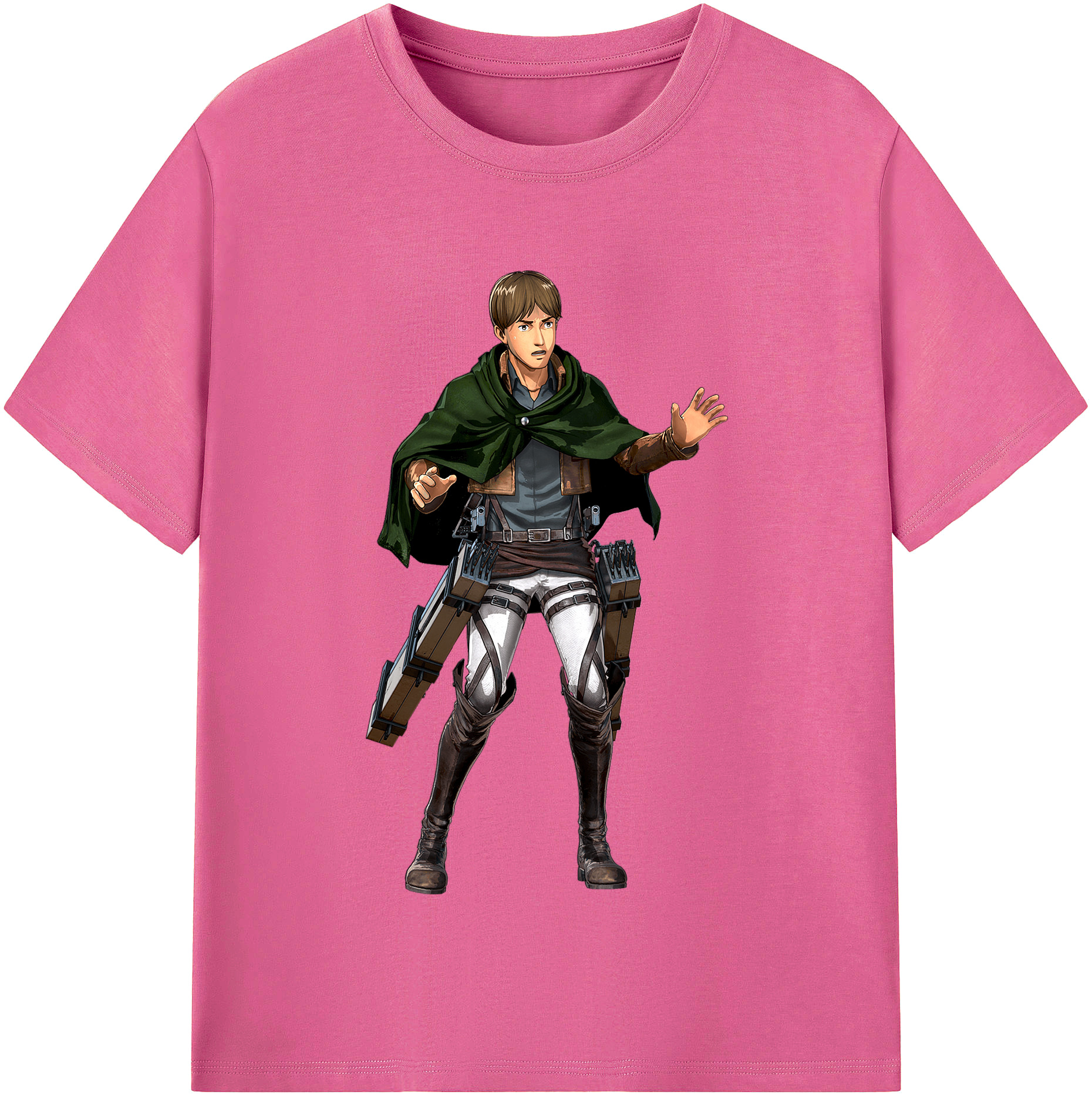 （画像用） 進撃の巨人 Attack on Titan レディースカジュアルプリントTシャツ（綿100％）