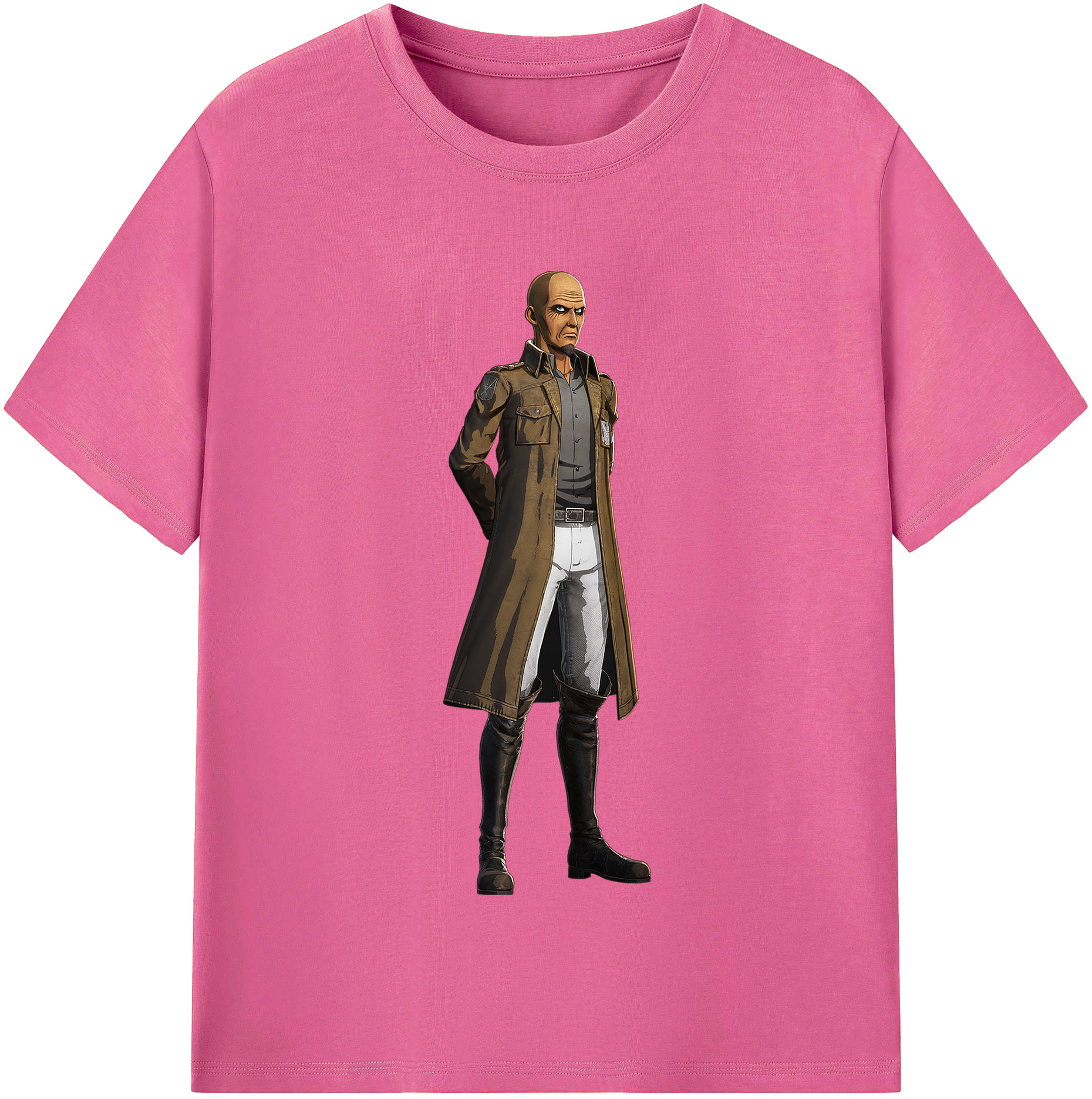 （画像用） 進撃の巨人 Attack on Titan レディースカジュアルプリントTシャツ（綿100％）