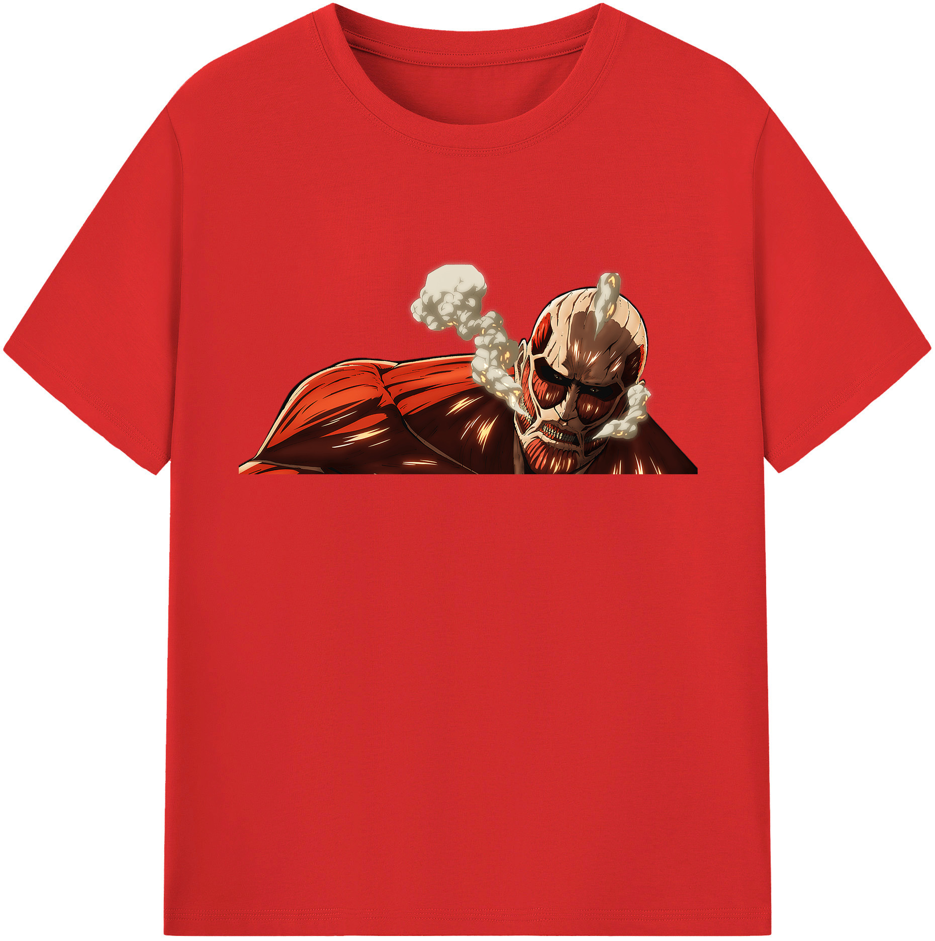 （画像用） 進撃の巨人 Attack on Titan レディースカジュアルプリントTシャツ（綿100％）