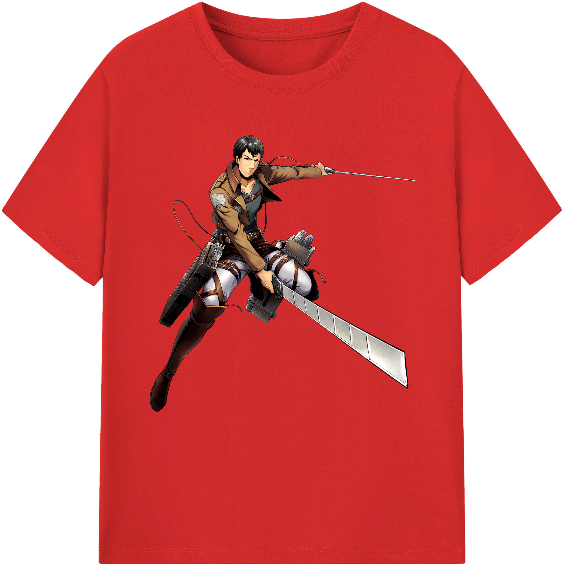 （画像用） 進撃の巨人 ベルトルト・フーバー Attack on Titan Bertholdt Hoover レディースカジュアルプリントTシャツ（綿100％）