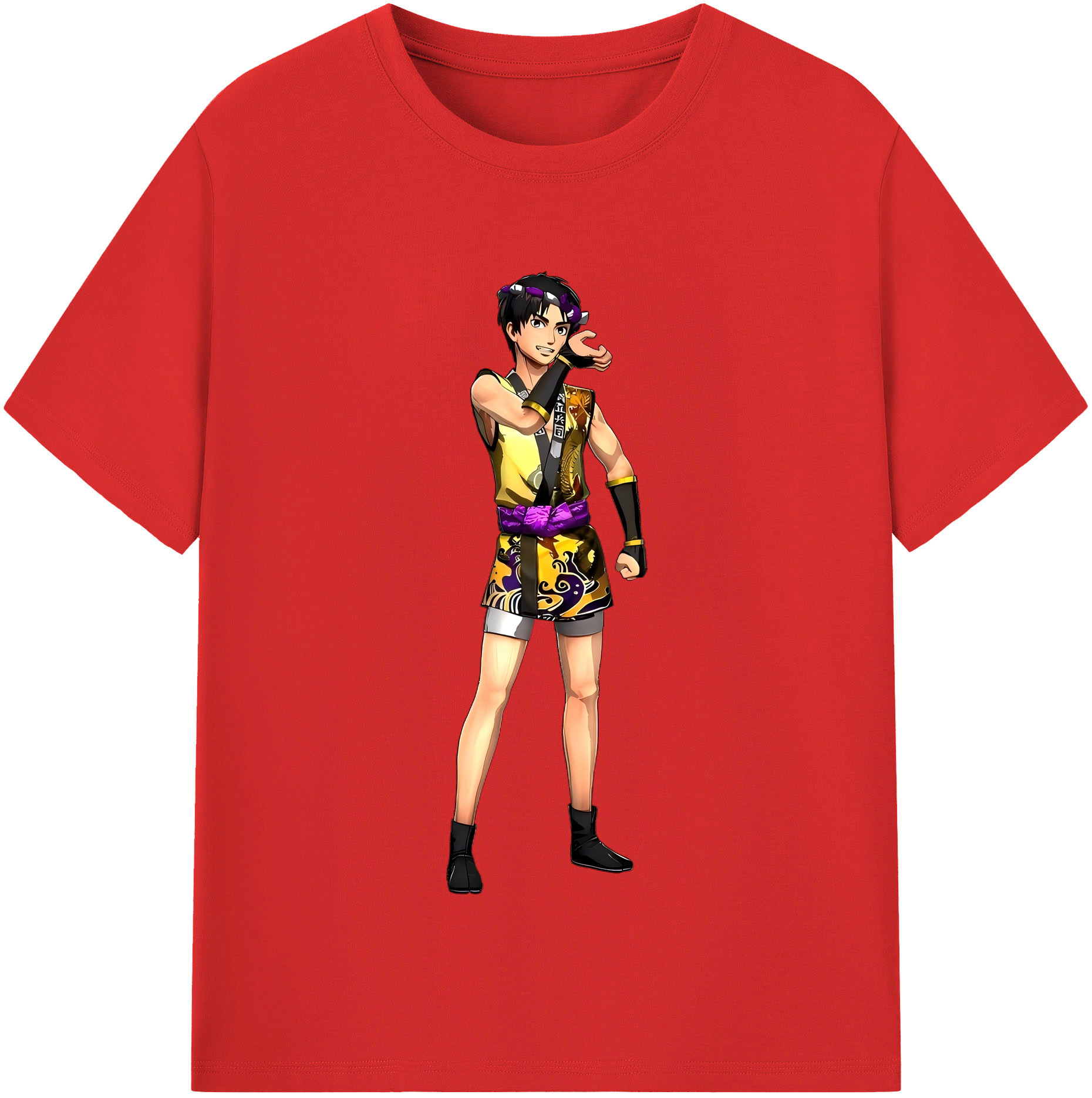 （画像用） 進撃の巨人 リヴァイ·アッカーマン Attack on Titan Levi Ackerman レディースカジュアルプリントTシャツ（綿100％）