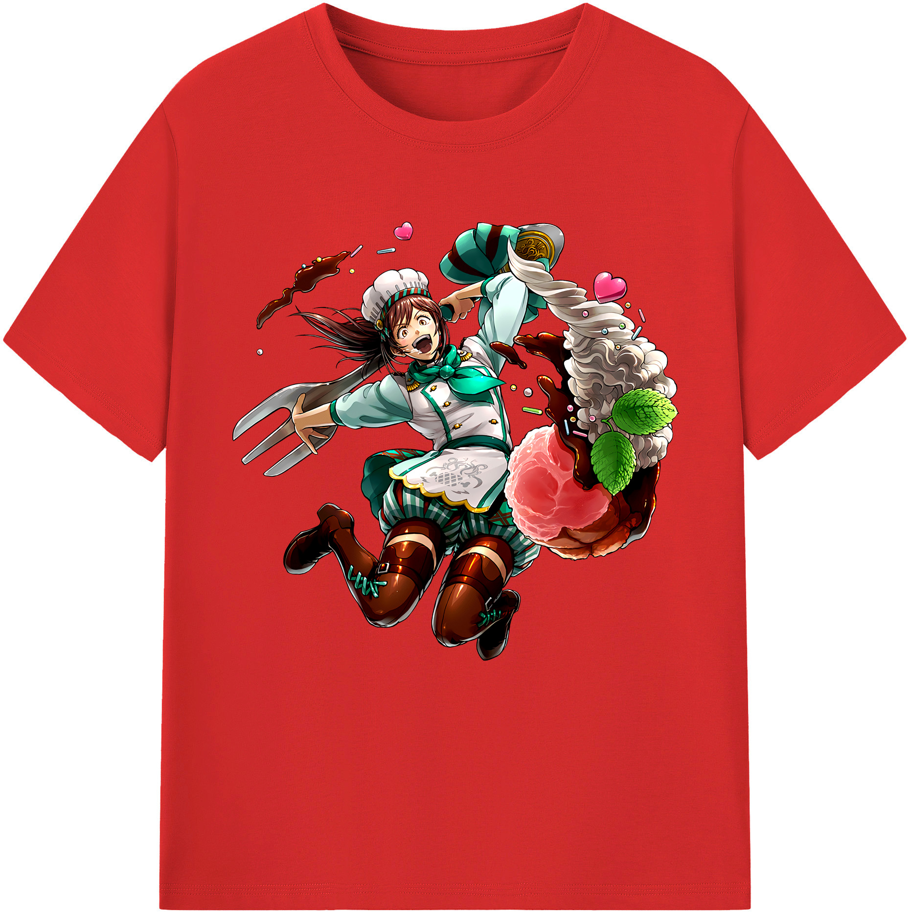 （画像用） 進撃の巨人 サシャ·ブラウス Attack on Titan Sasha Blaus レディースカジュアルプリントTシャツ（綿100％）