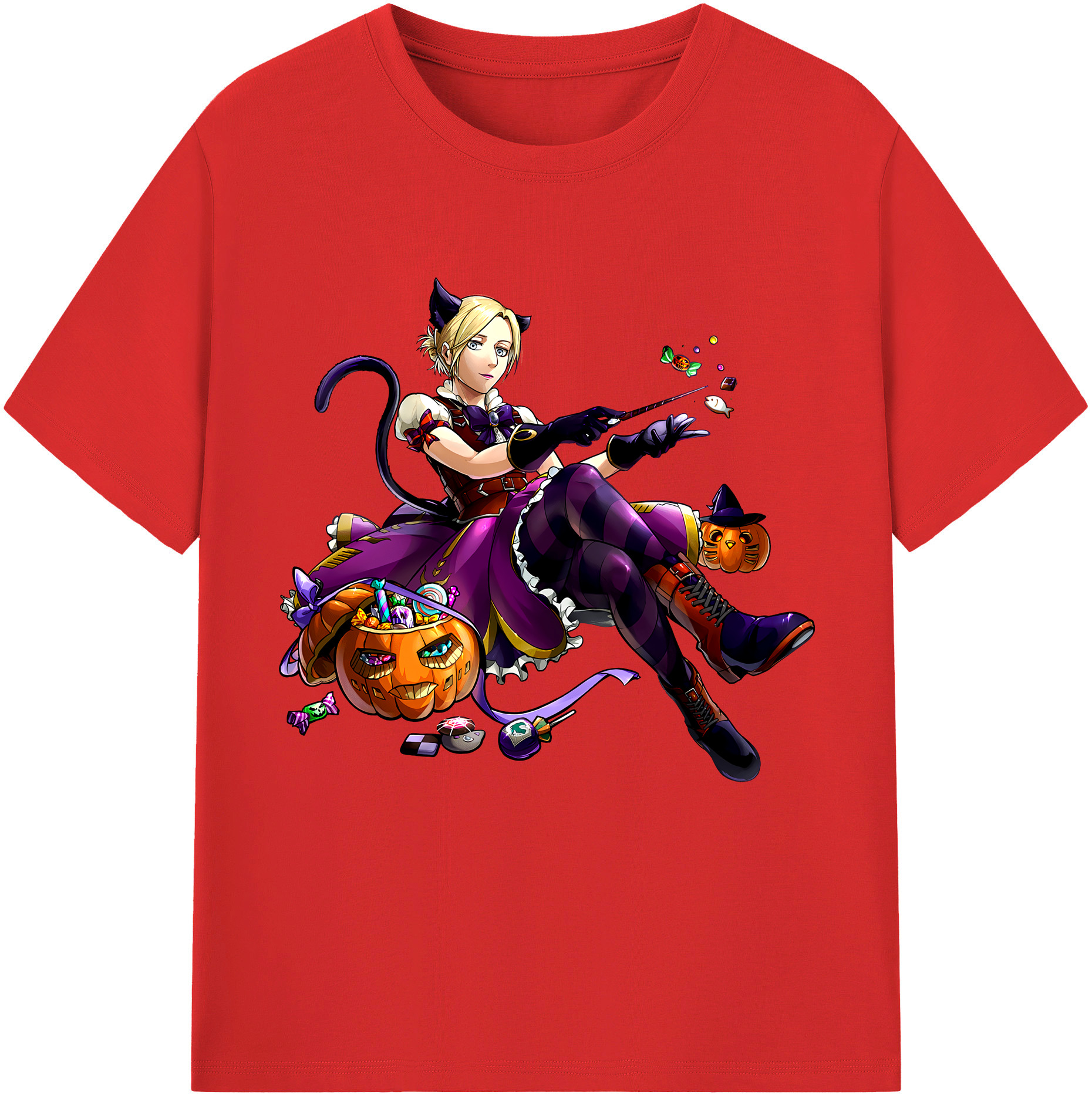 （画像用） 進撃の巨人 アニ・レオンハート Attack on Titan Annie Leonhart レディースカジュアルプリントTシャツ（綿100％）