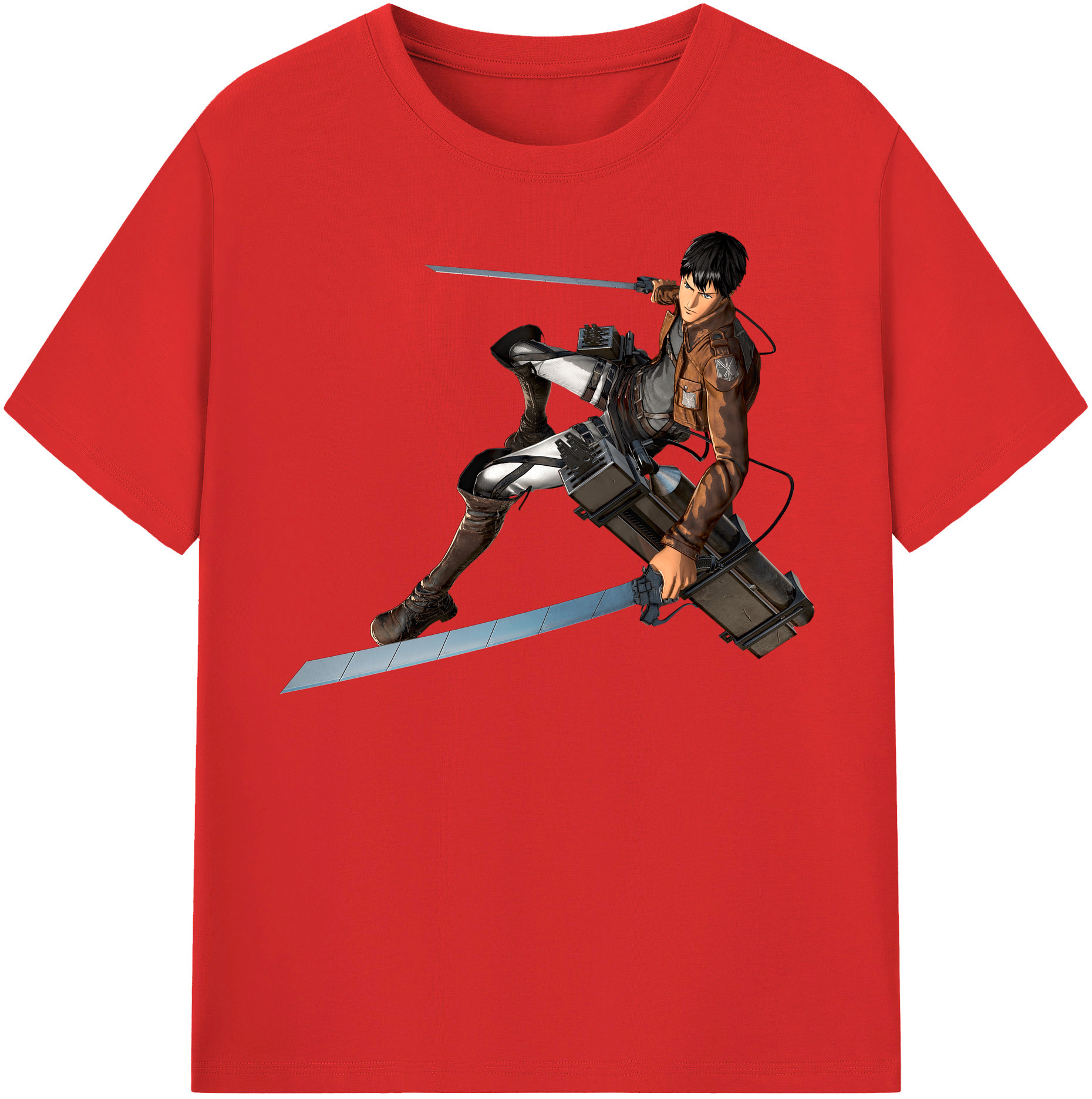 （画像用） 進撃の巨人 ベルトルト・フーバー Attack on Titan Bertholdt Hoover レディースカジュアルプリントTシャツ（綿100％）