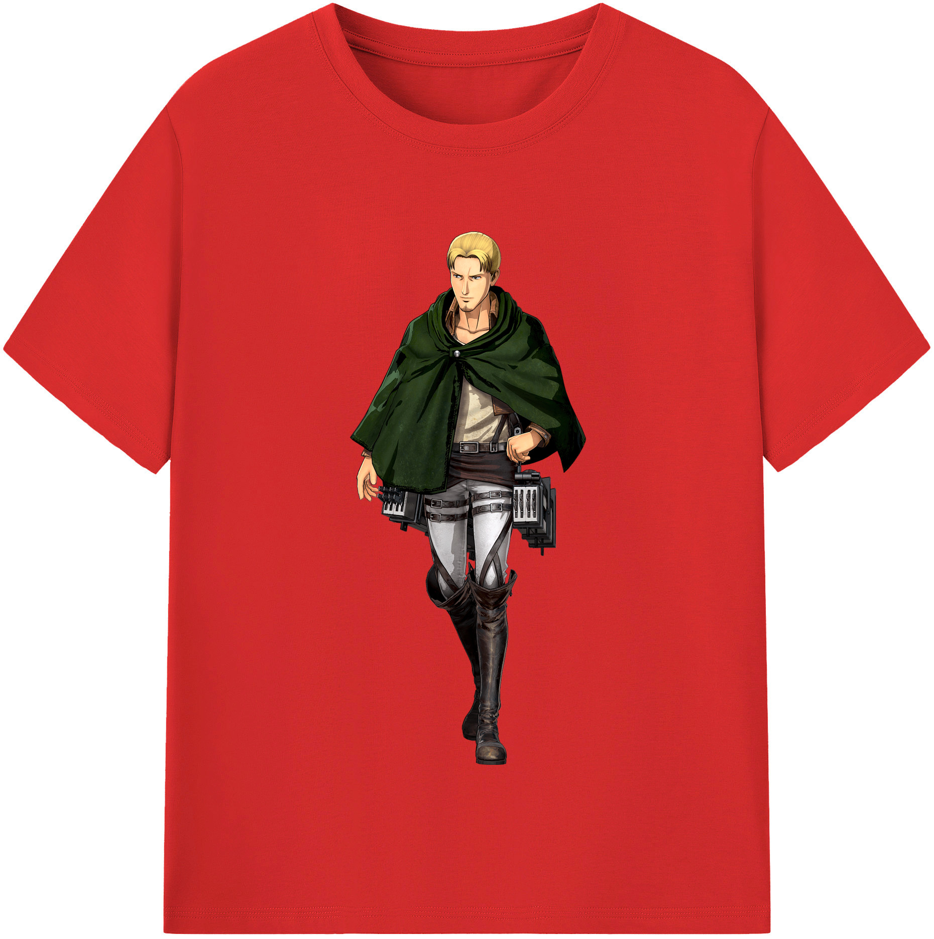 （画像用） 進撃の巨人 Attack on Titan レディースカジュアルプリントTシャツ（綿100％）